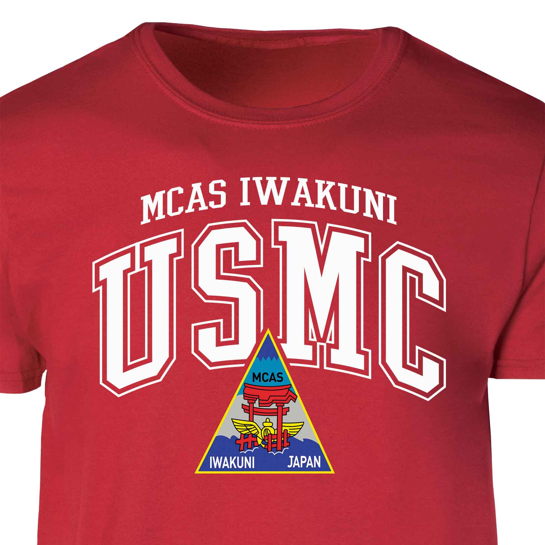 MCAS Iwakuni Arched Patch Graphic T-shirt - Image 5