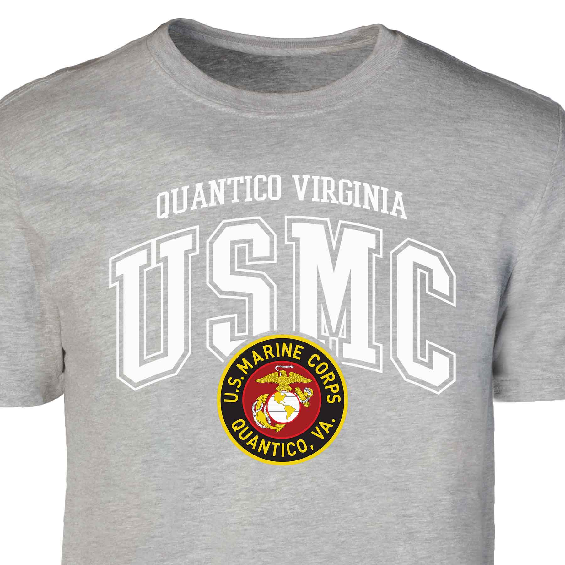Quantico Virginia Arched Patch Graphic T-shirt - Image 5