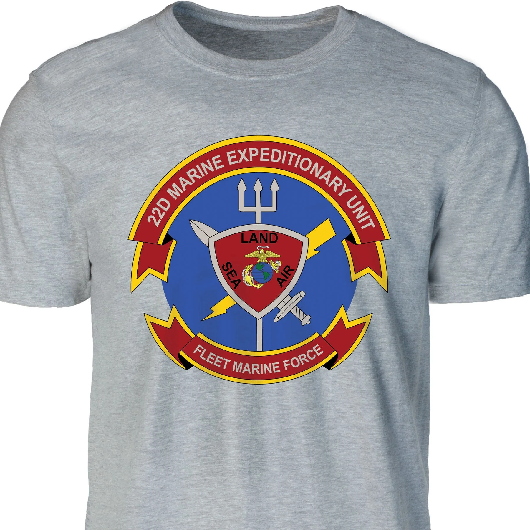 22nd MEU - Fleet Marine Force T-shirt - Image 2