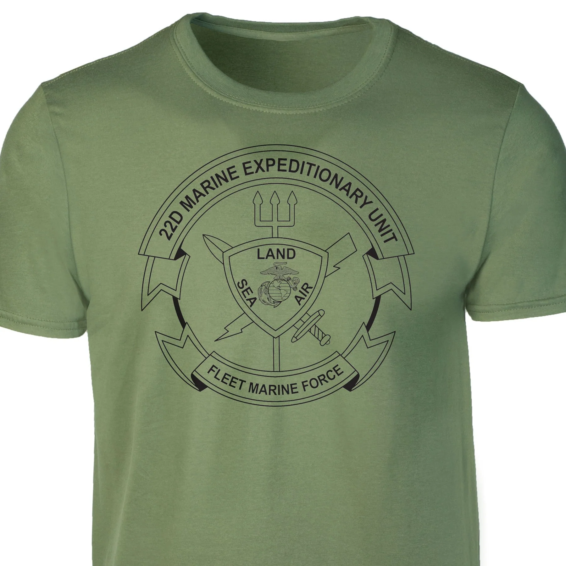 22nd MEU - Fleet Marine Force T-shirt - Image 3