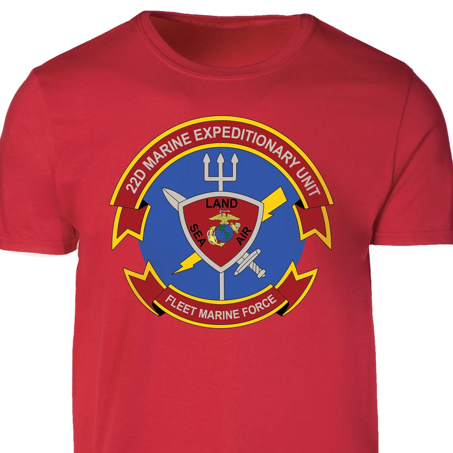 22nd MEU - Fleet Marine Force T-shirt - Image 4