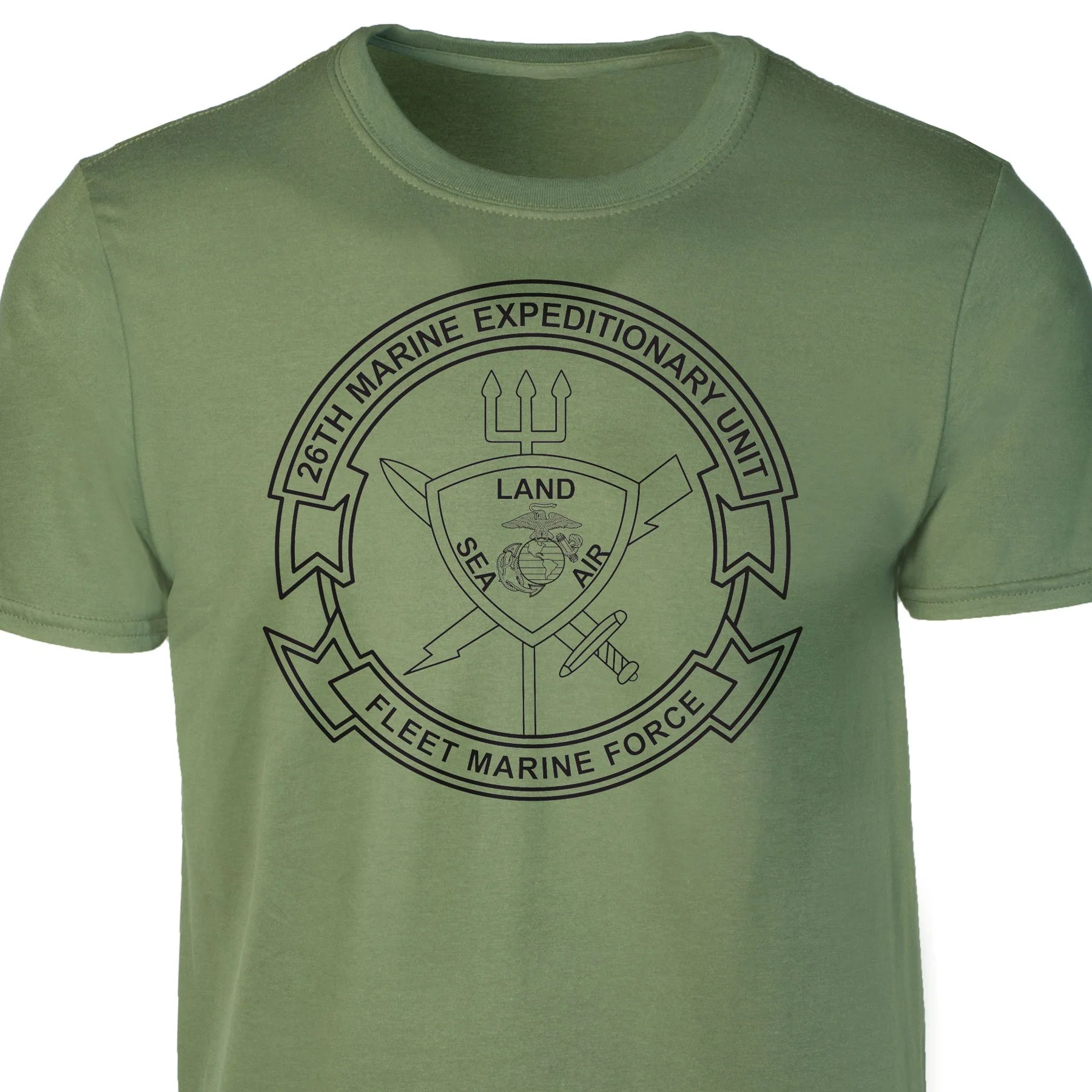 26th Marines Expeditionary Unit - FMF T-shirt - Image 3