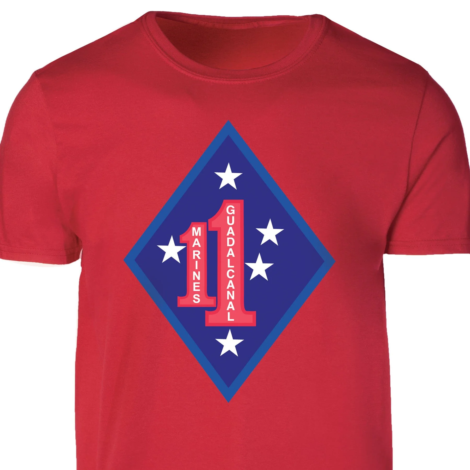 Guadalcanal - 1st Marines Regimental T-shirt - Image 4
