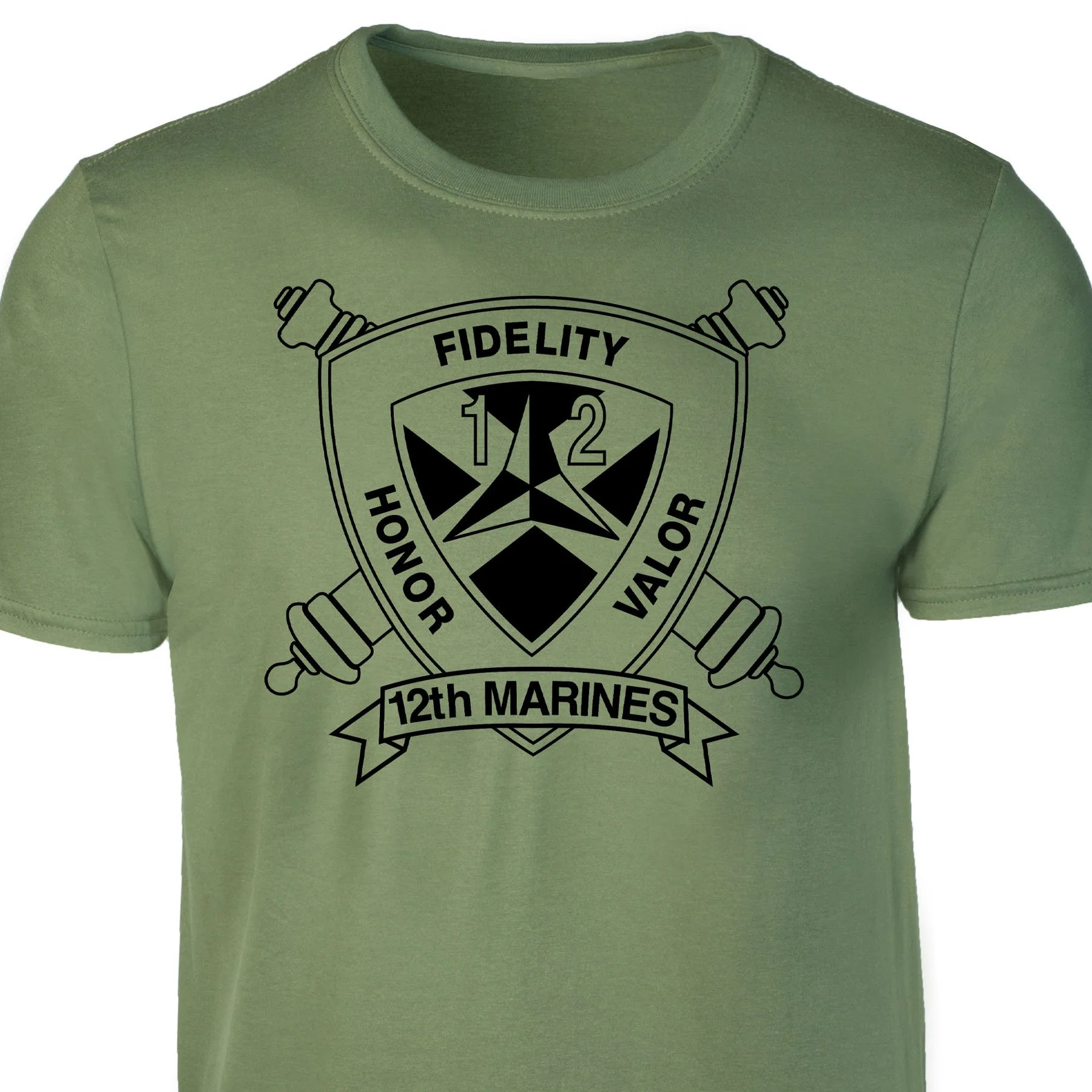 12th Marines Regimental T-shirt - Image 3