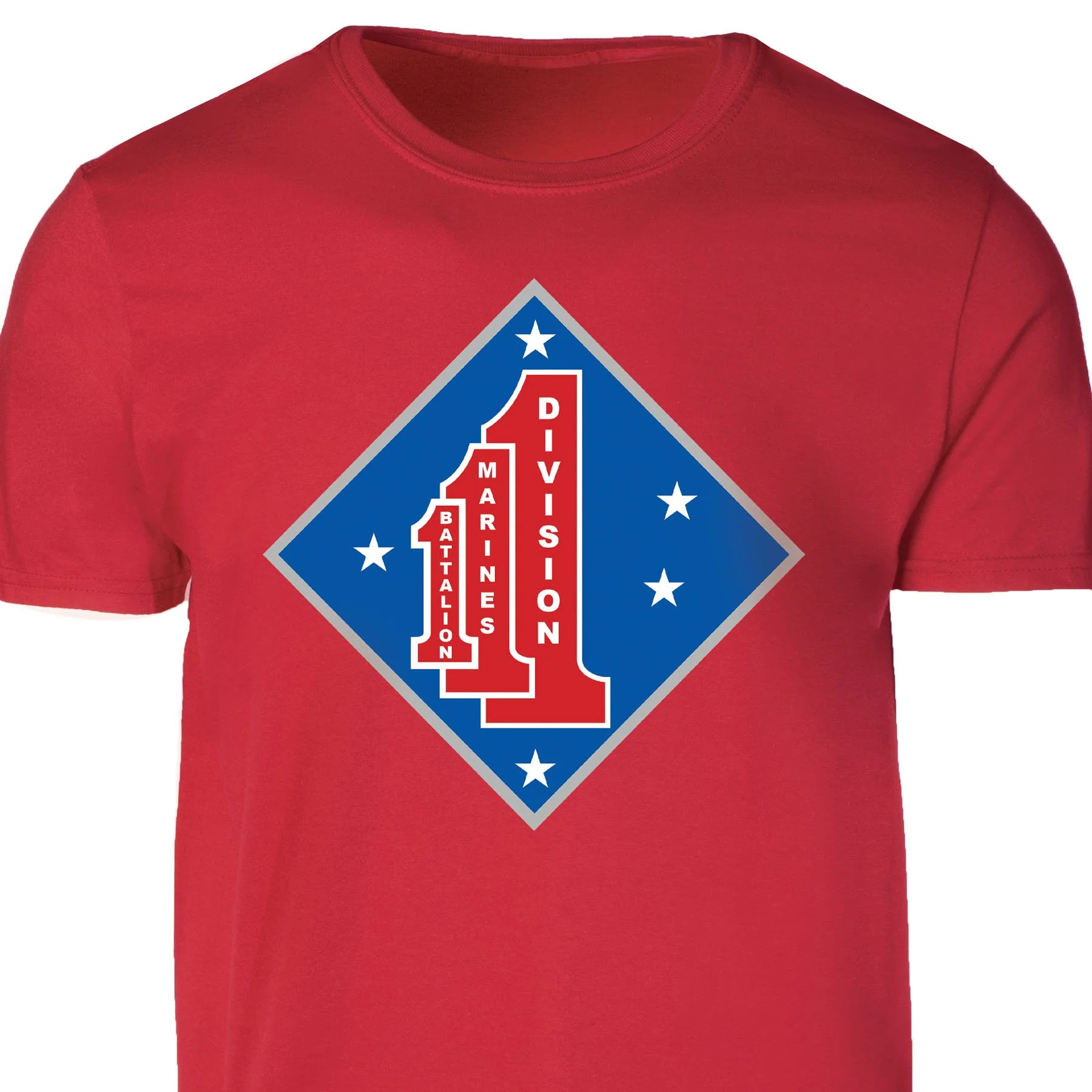 1st Battalion 1st Marines T-shirt - Image 4