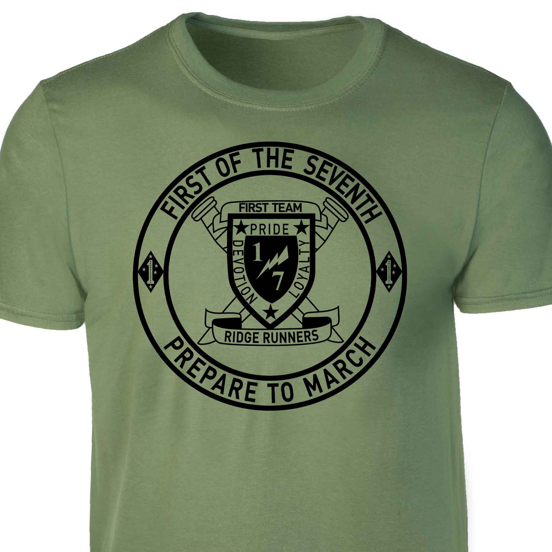 1/7 First of the Seventh T-shirt - Image 4