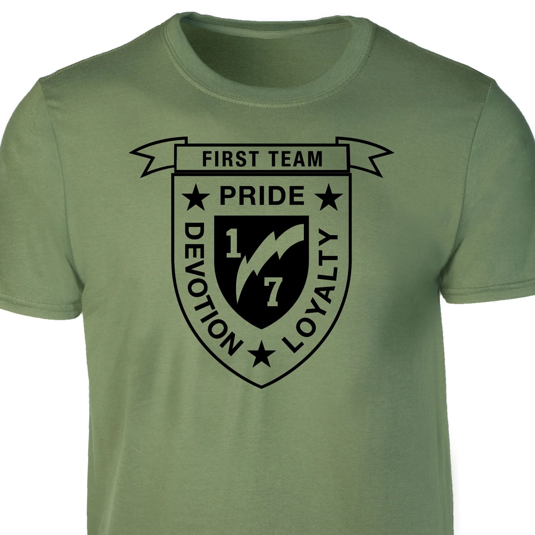 1st Battalion 7th Marines T-shirt - Image 3