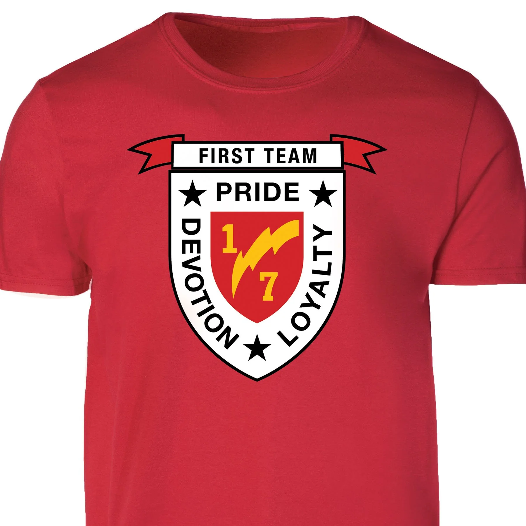 1st Battalion 7th Marines T-shirt - Image 4
