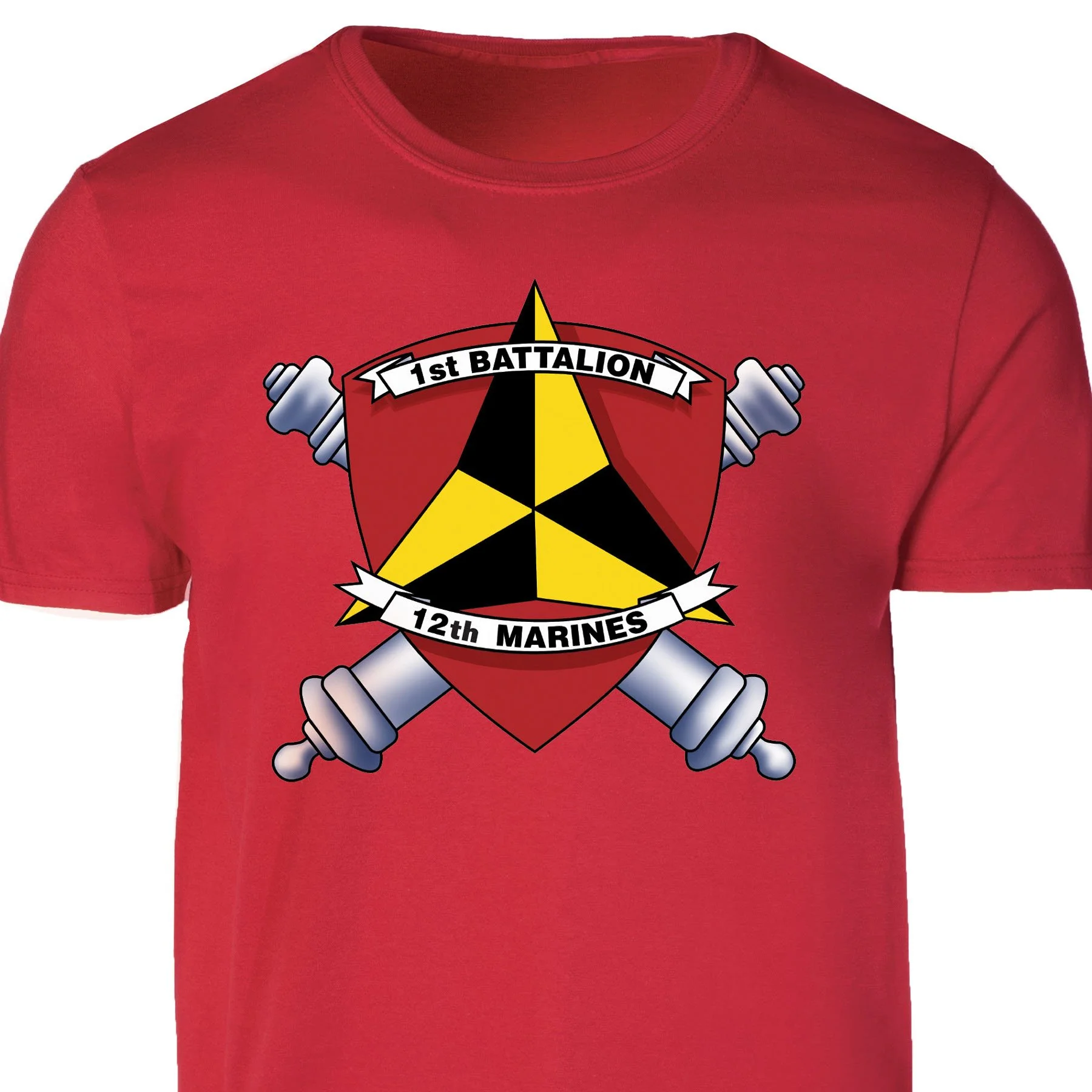 1st Battalion 12th Marines T-shirt - Image 4