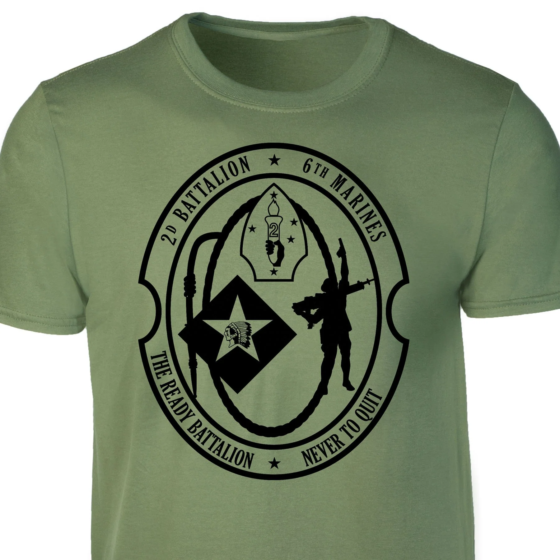 2nd Battalion 6th Marines T-shirt - Image 3