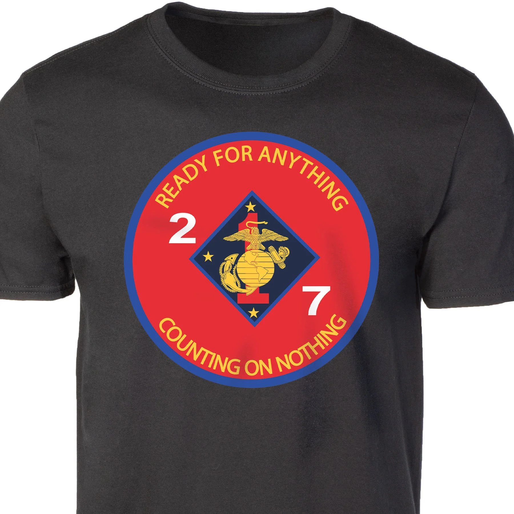2nd Battalion 7th Marines T-shirt- Red