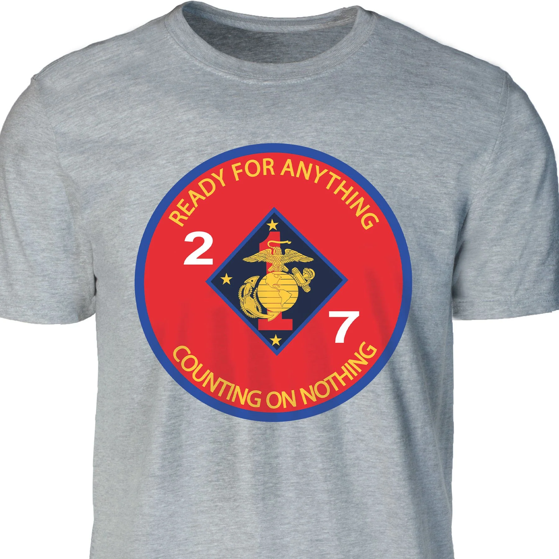 2nd Battalion 7th Marines T-shirt- Red - Image 2