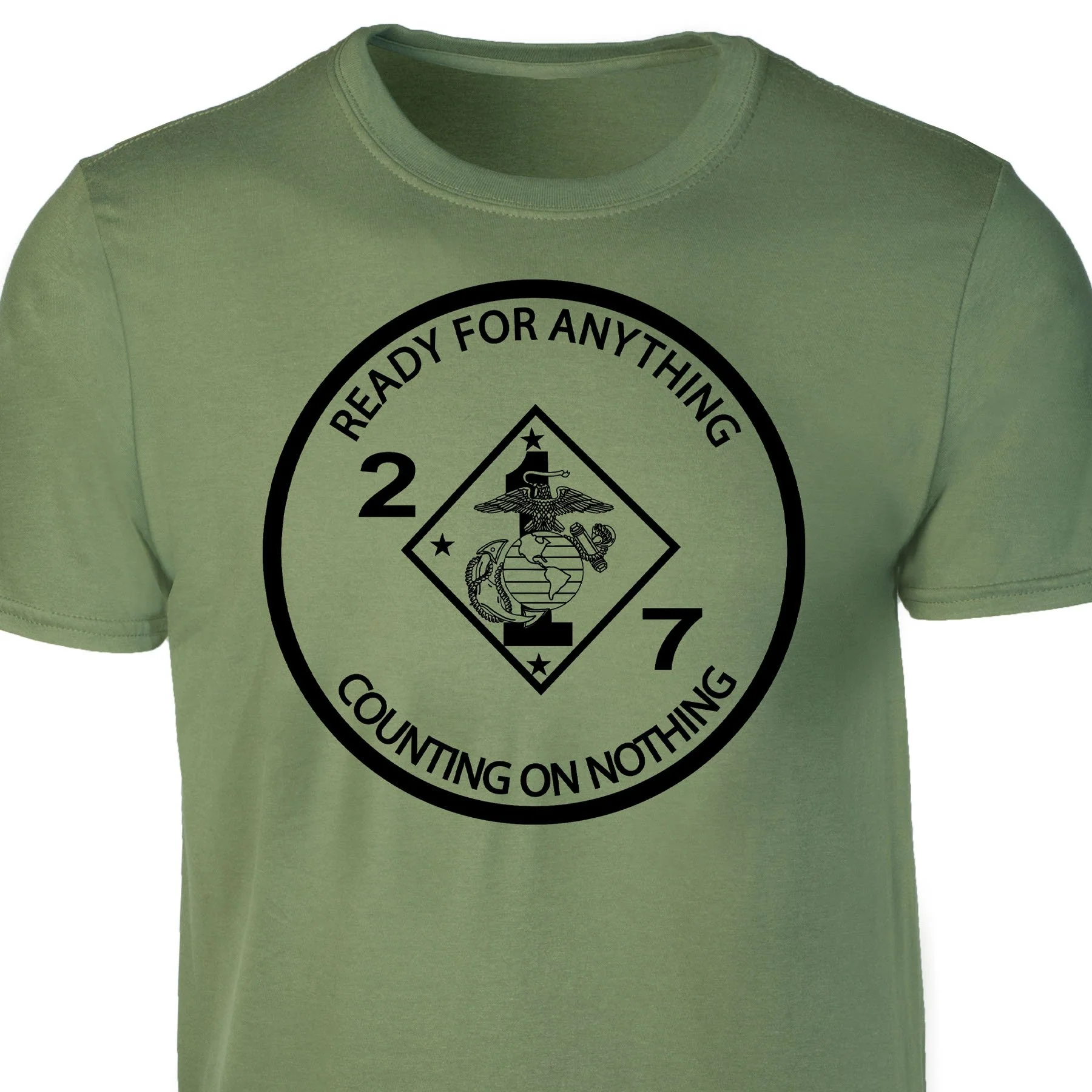 2nd Battalion 7th Marines T-shirt- Red - Image 3