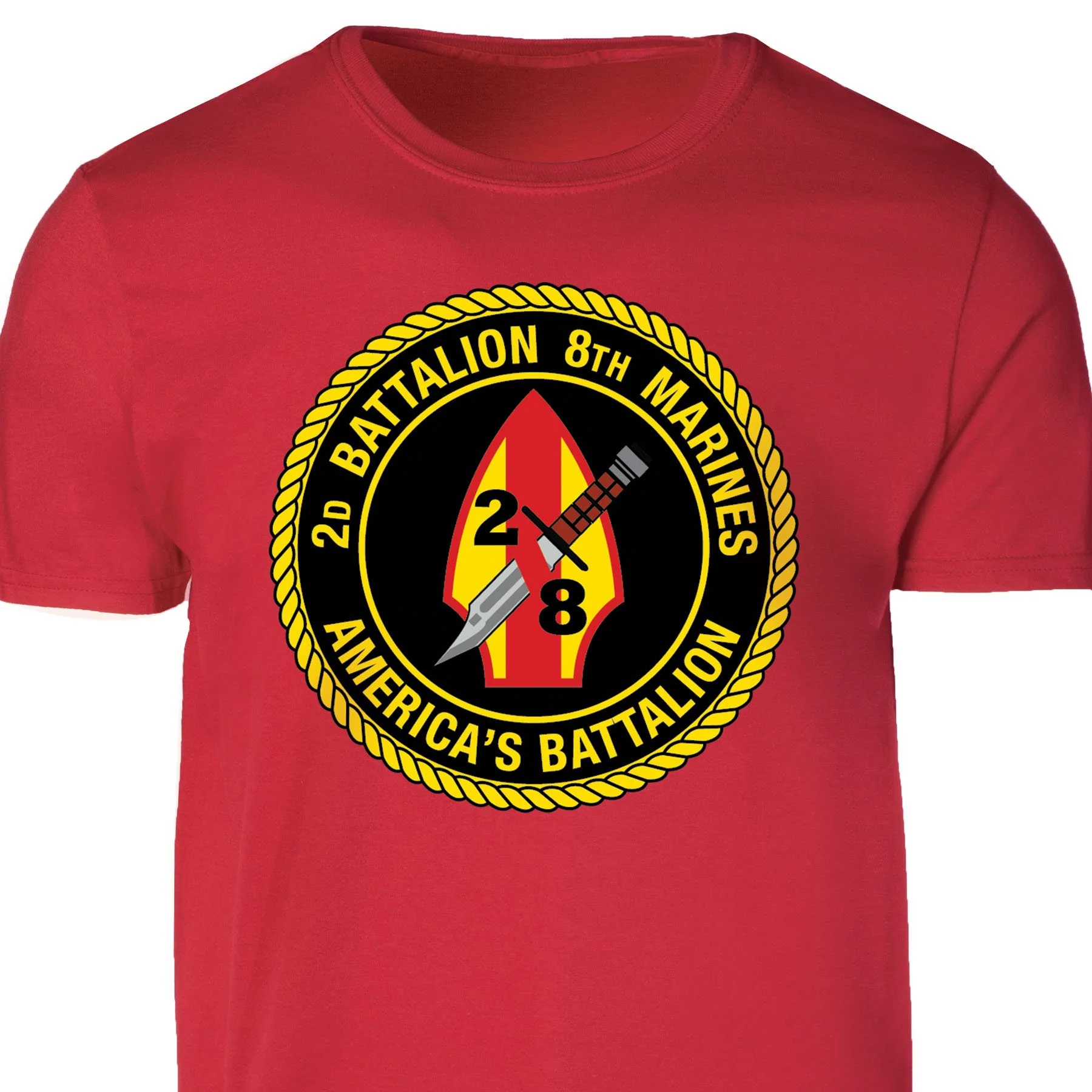 2nd Battalion 8th Marines T-shirt - Image 4