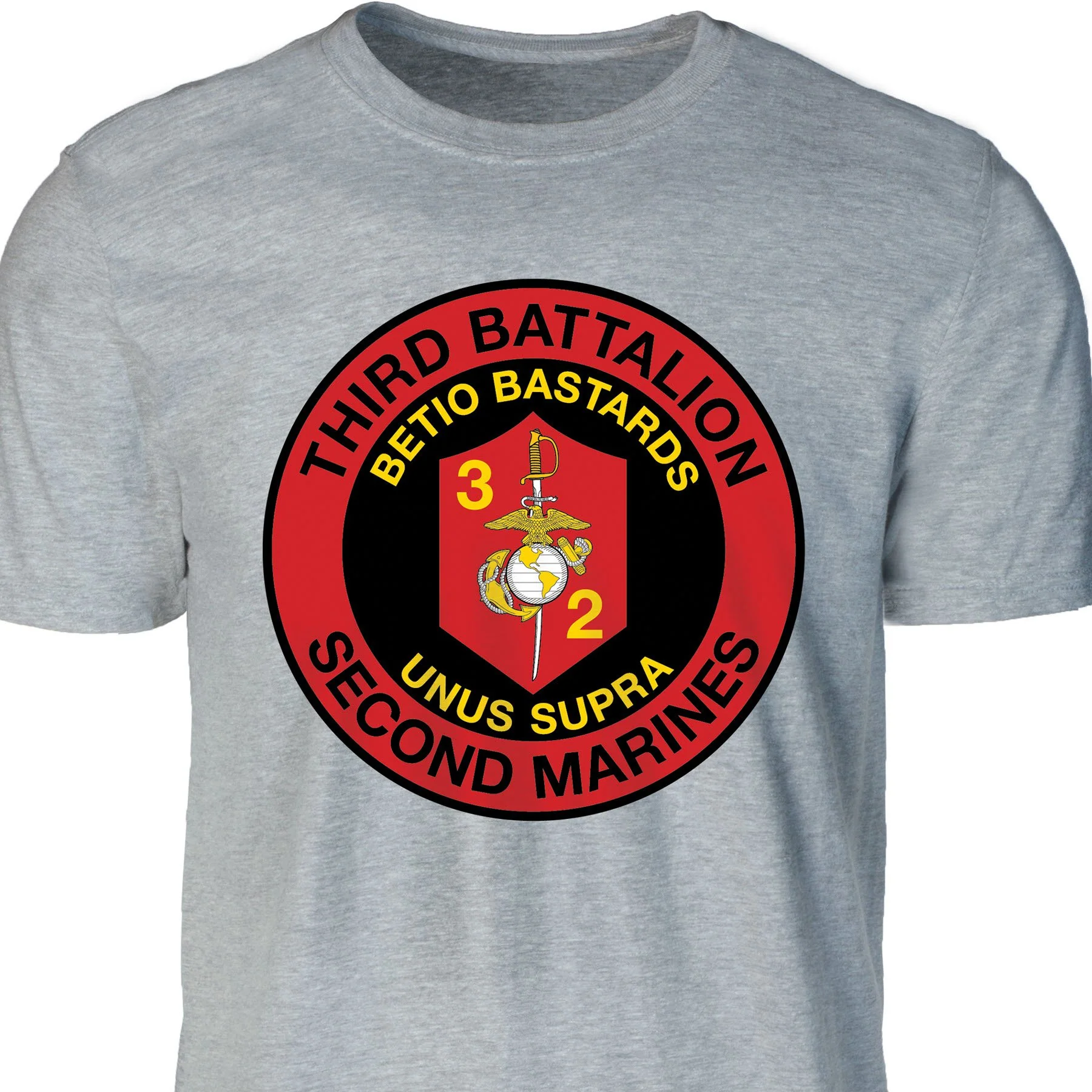 3rd Battalion 2nd Marines T-shirt - Image 2