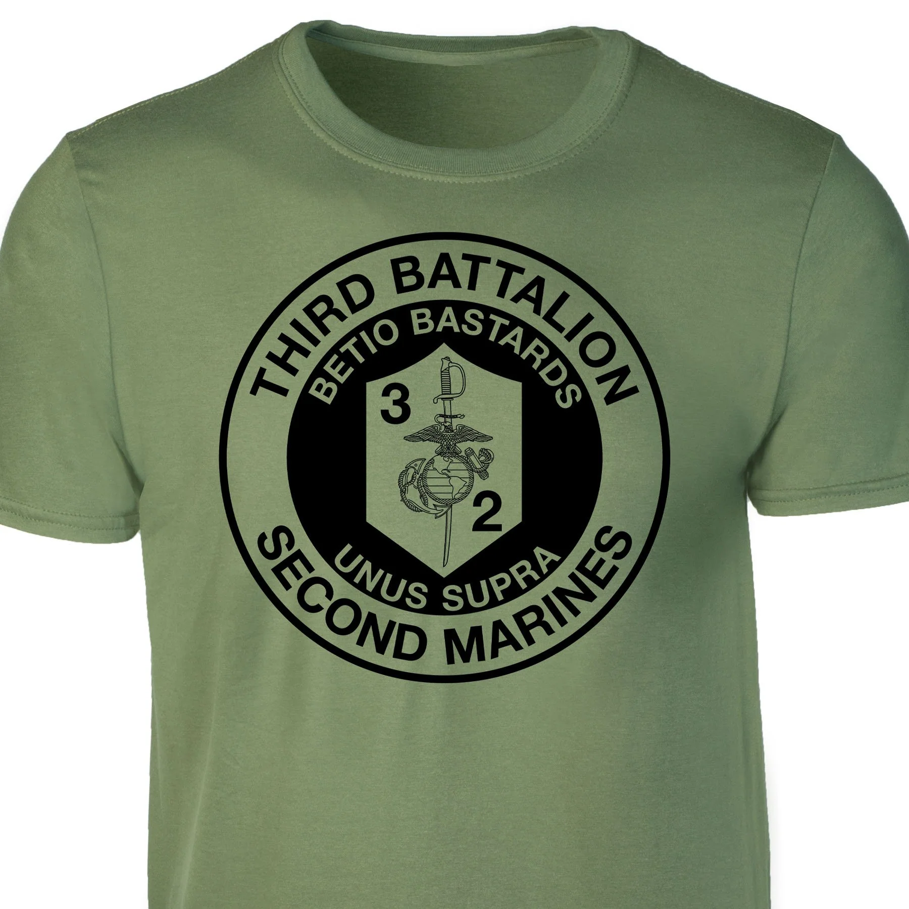 3rd Battalion 2nd Marines T-shirt - Image 3