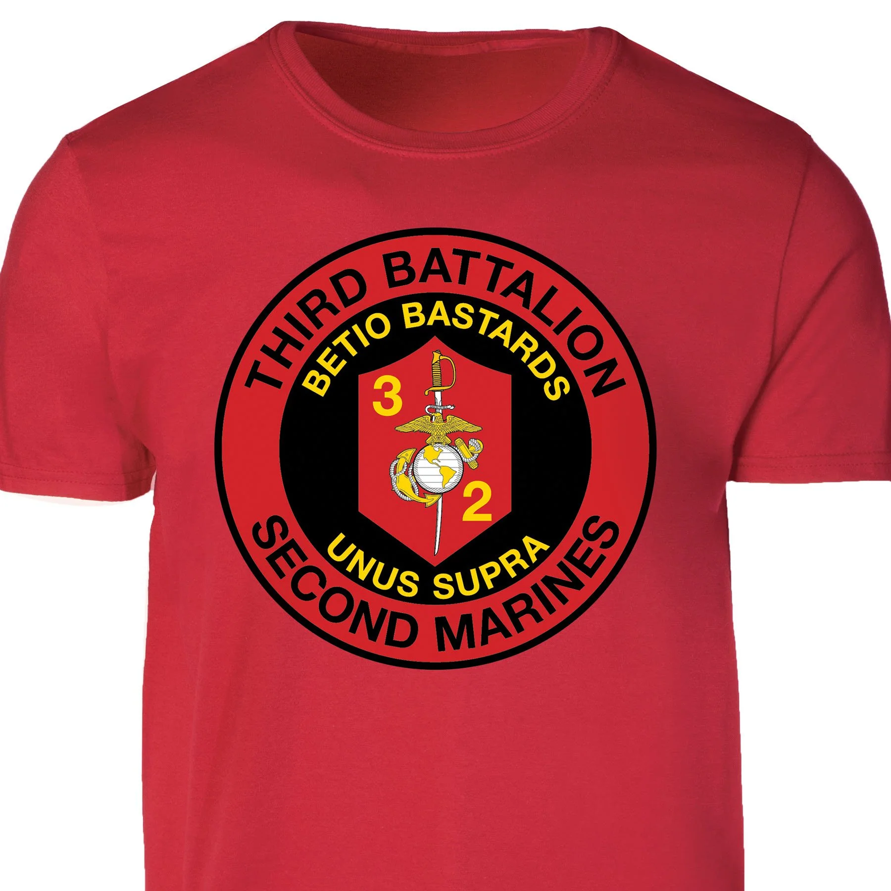 3rd Battalion 2nd Marines T-shirt - Image 4