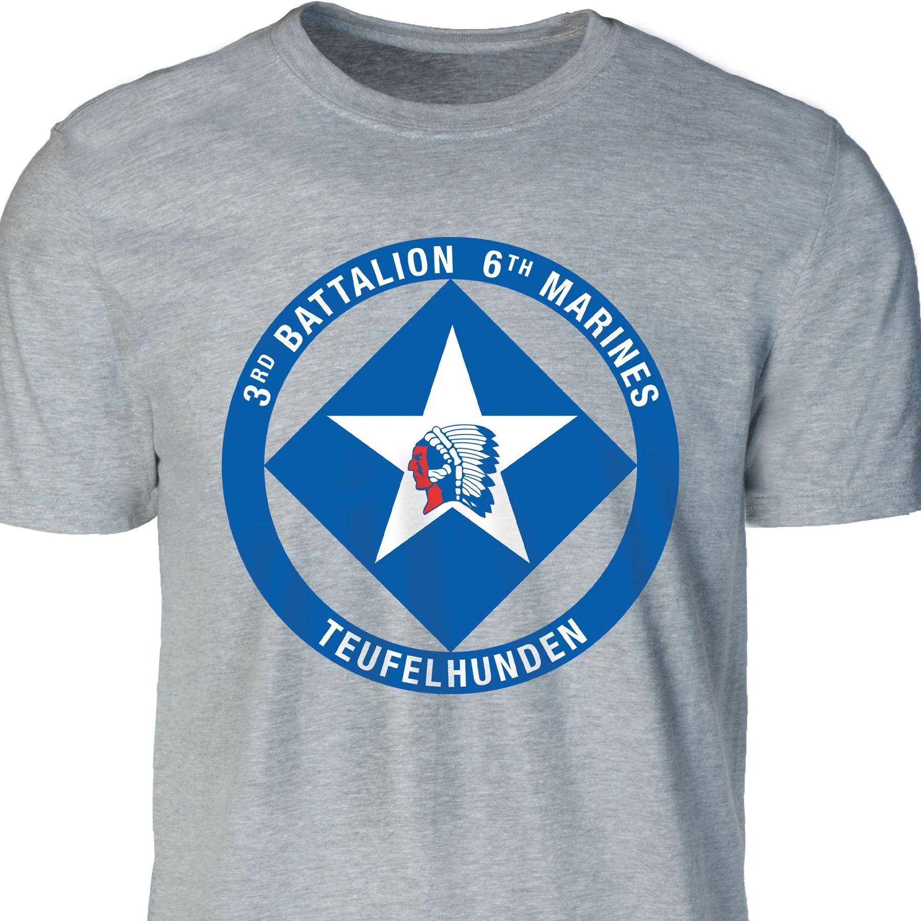 3rd Battalion 6th Marines T-shirt - Image 2