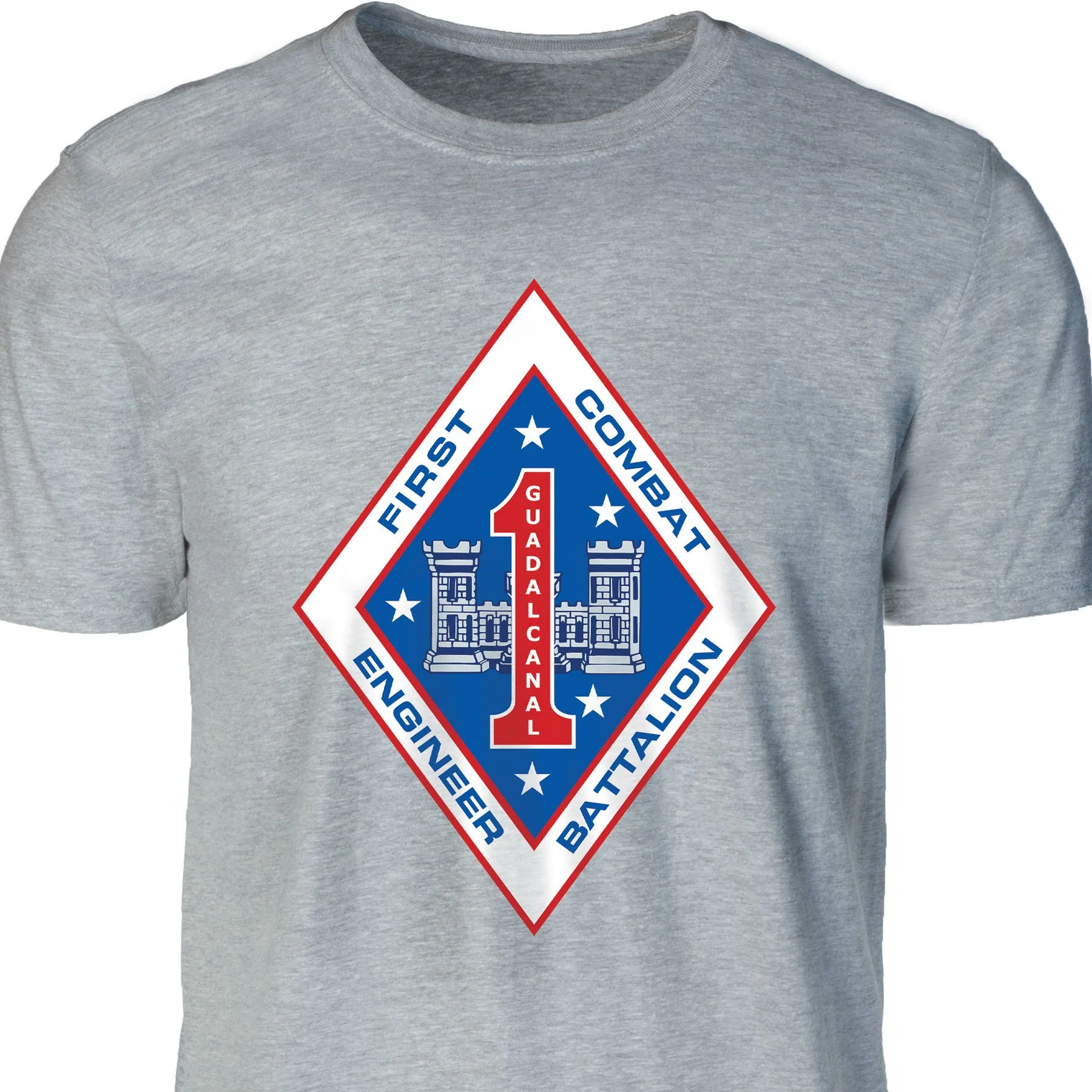 1st Combat Engineer Battalion T-shirt - Image 2