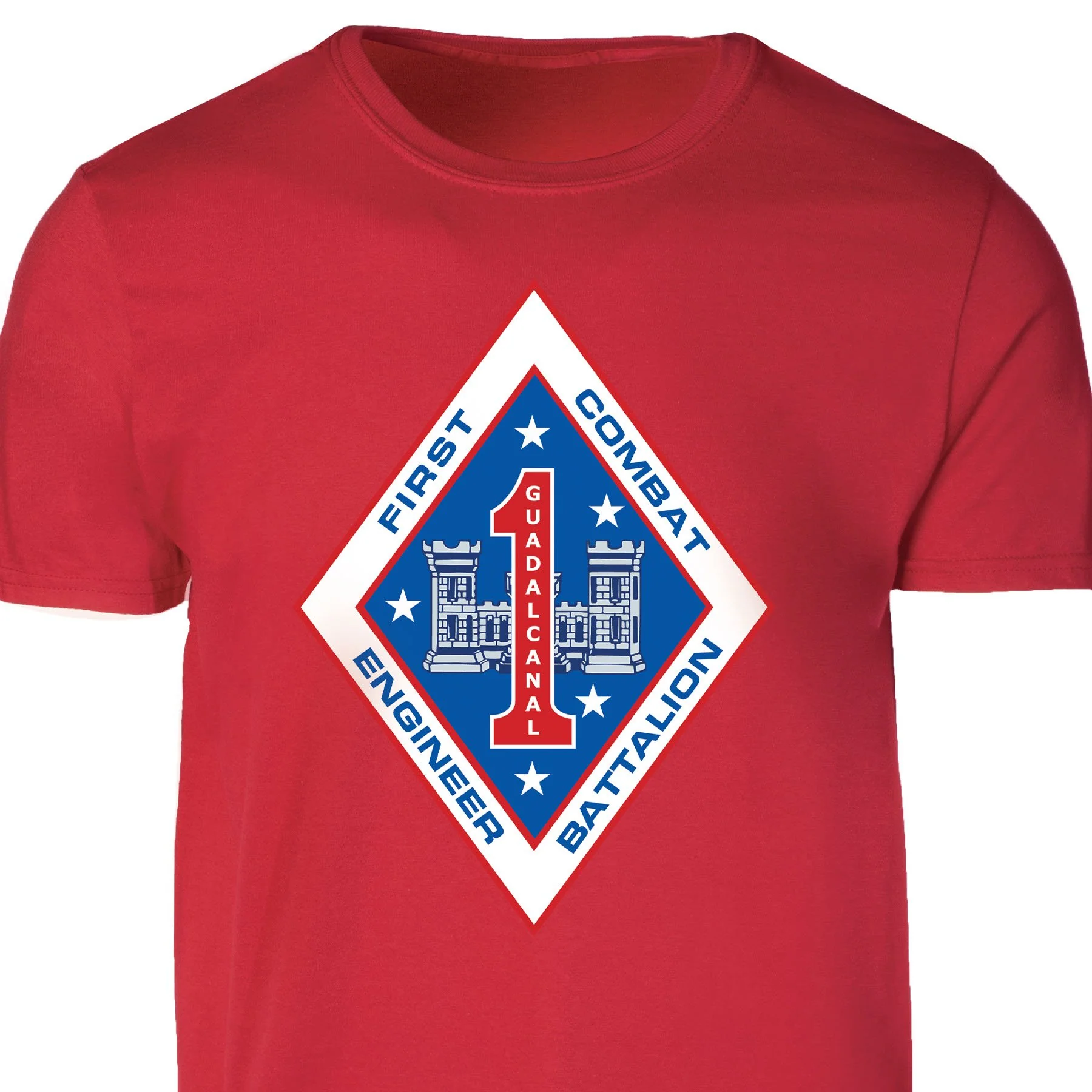1st Combat Engineer Battalion T-shirt - Image 4