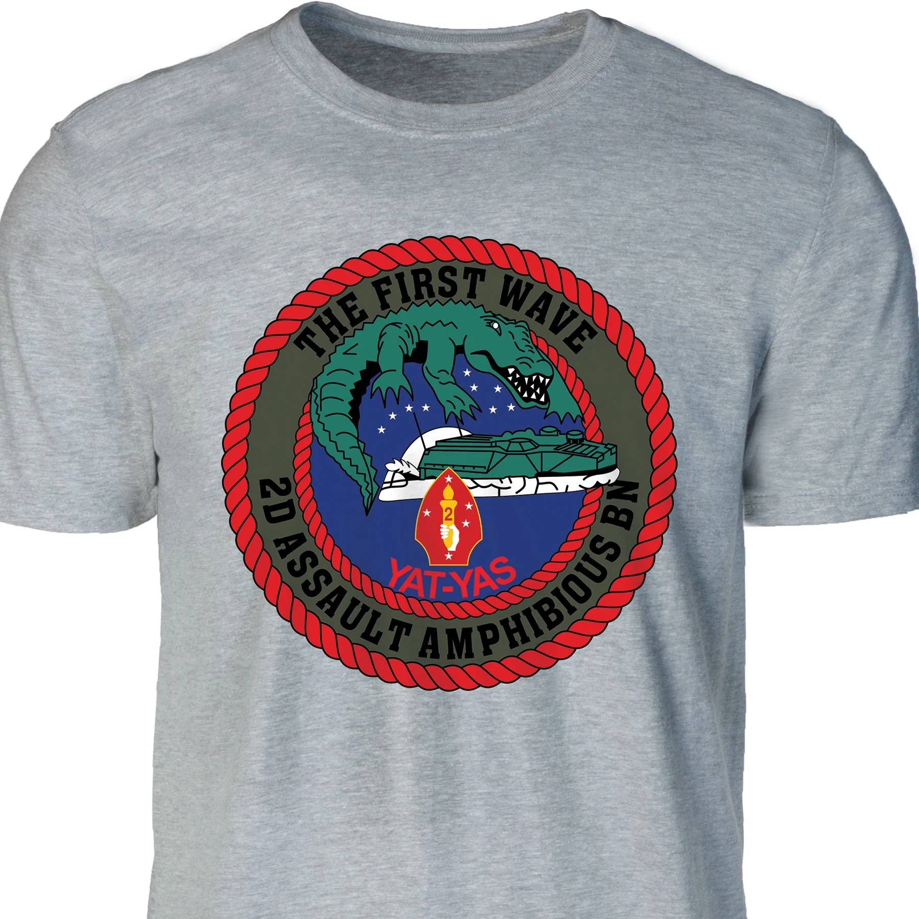 2nd Assualt Amphibious Battalion T-shirt - Image 2