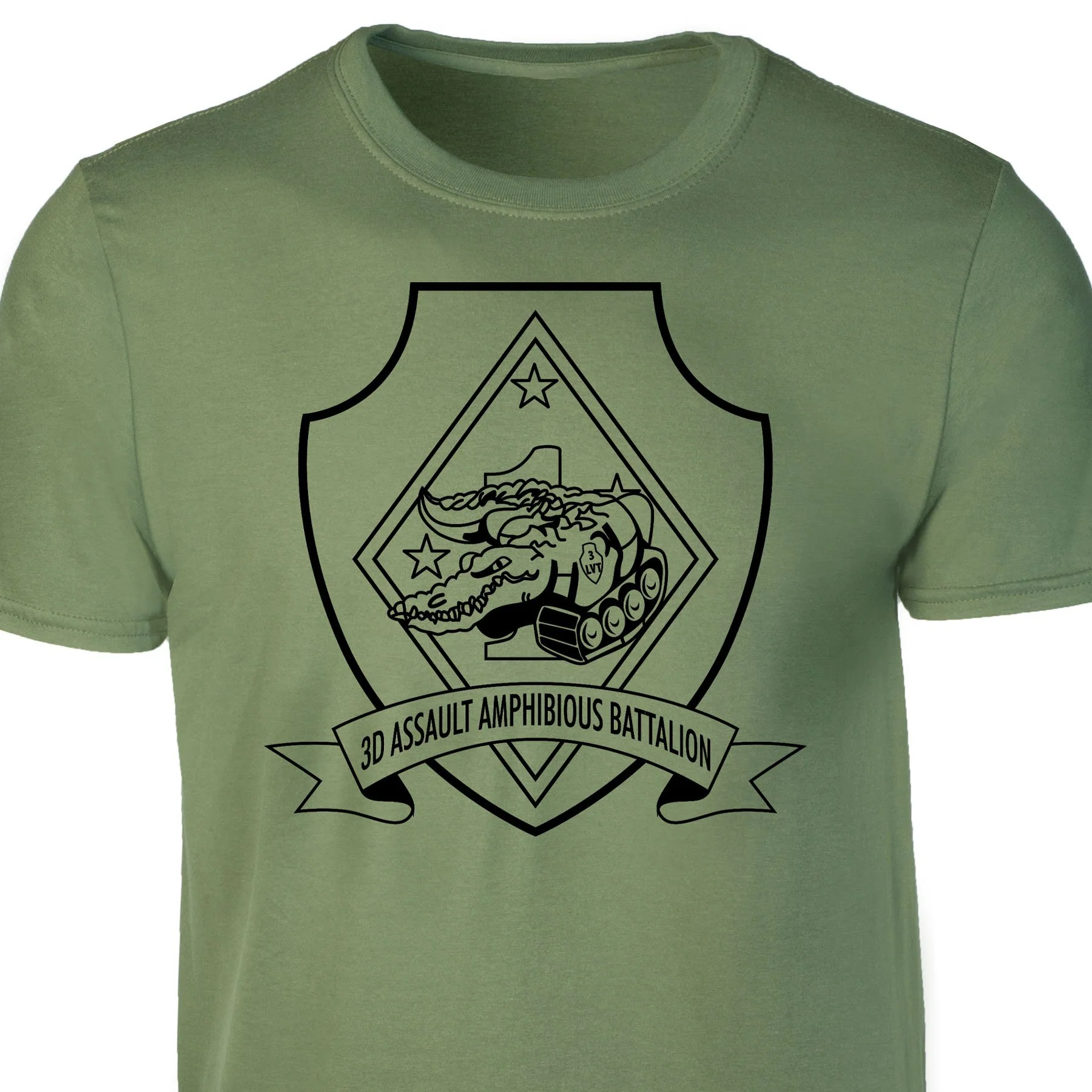 3rd Amphibious Assault Battalion T-shirt - Image 3