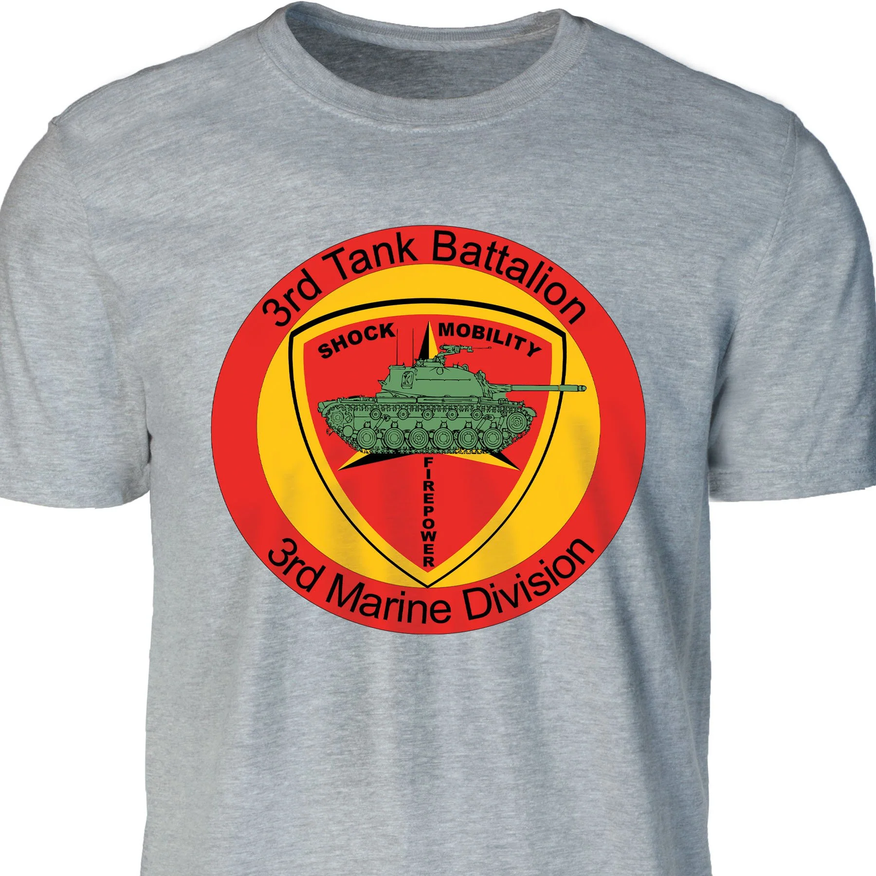 3rd Tank Battalion T-shirt - Image 2