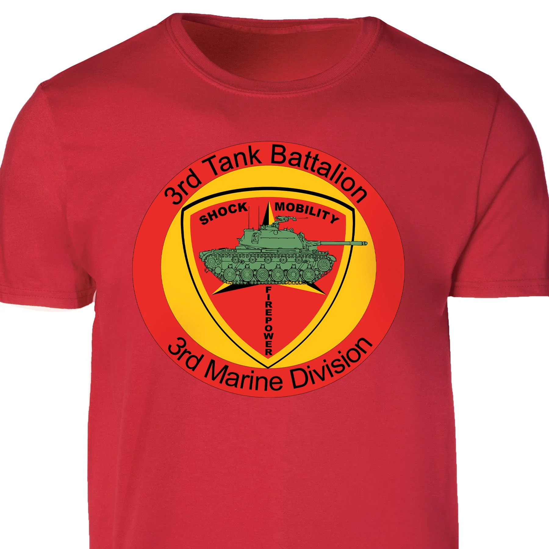 3rd Tank Battalion T-shirt - Image 4