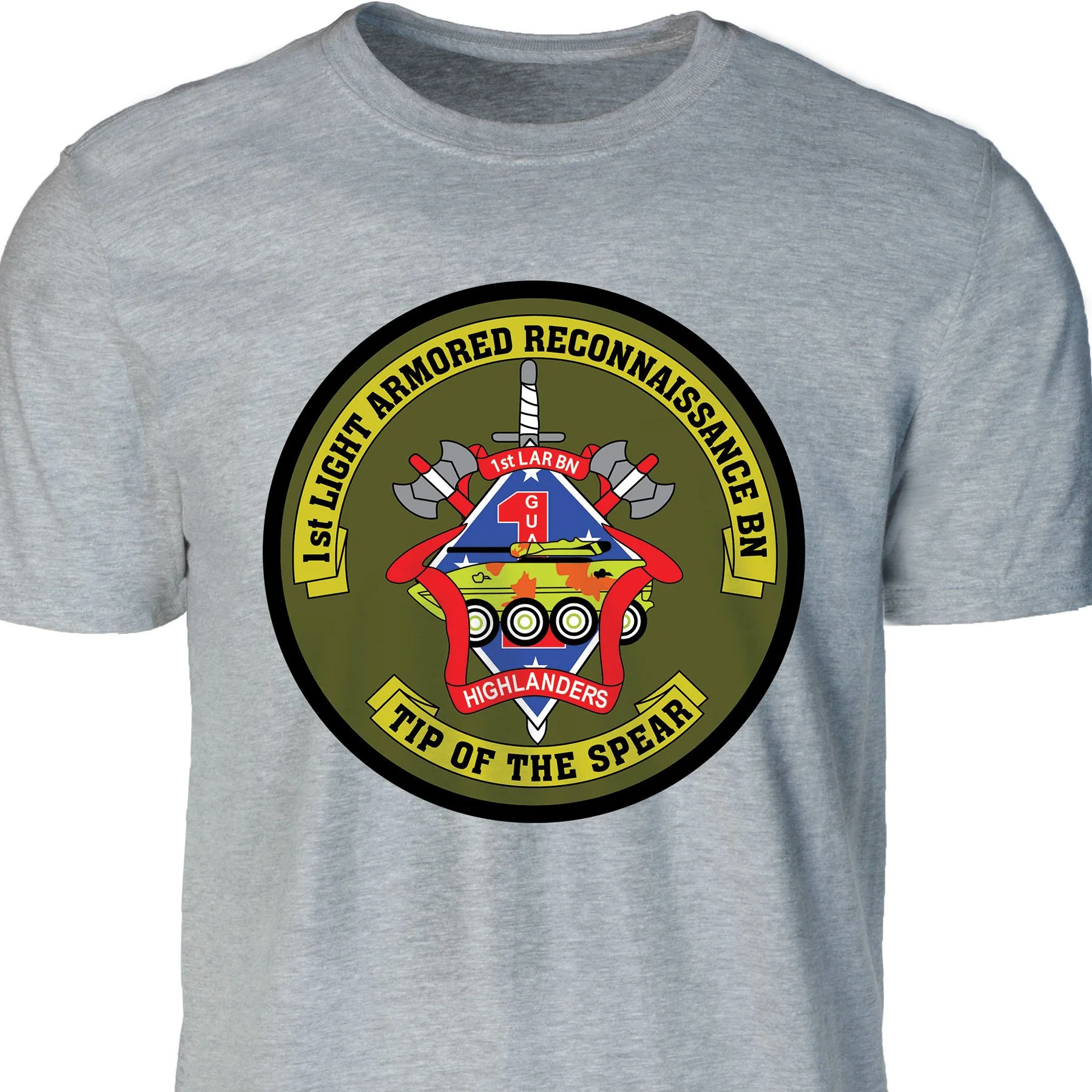 1st LAR Battalion T-shirt - Image 2