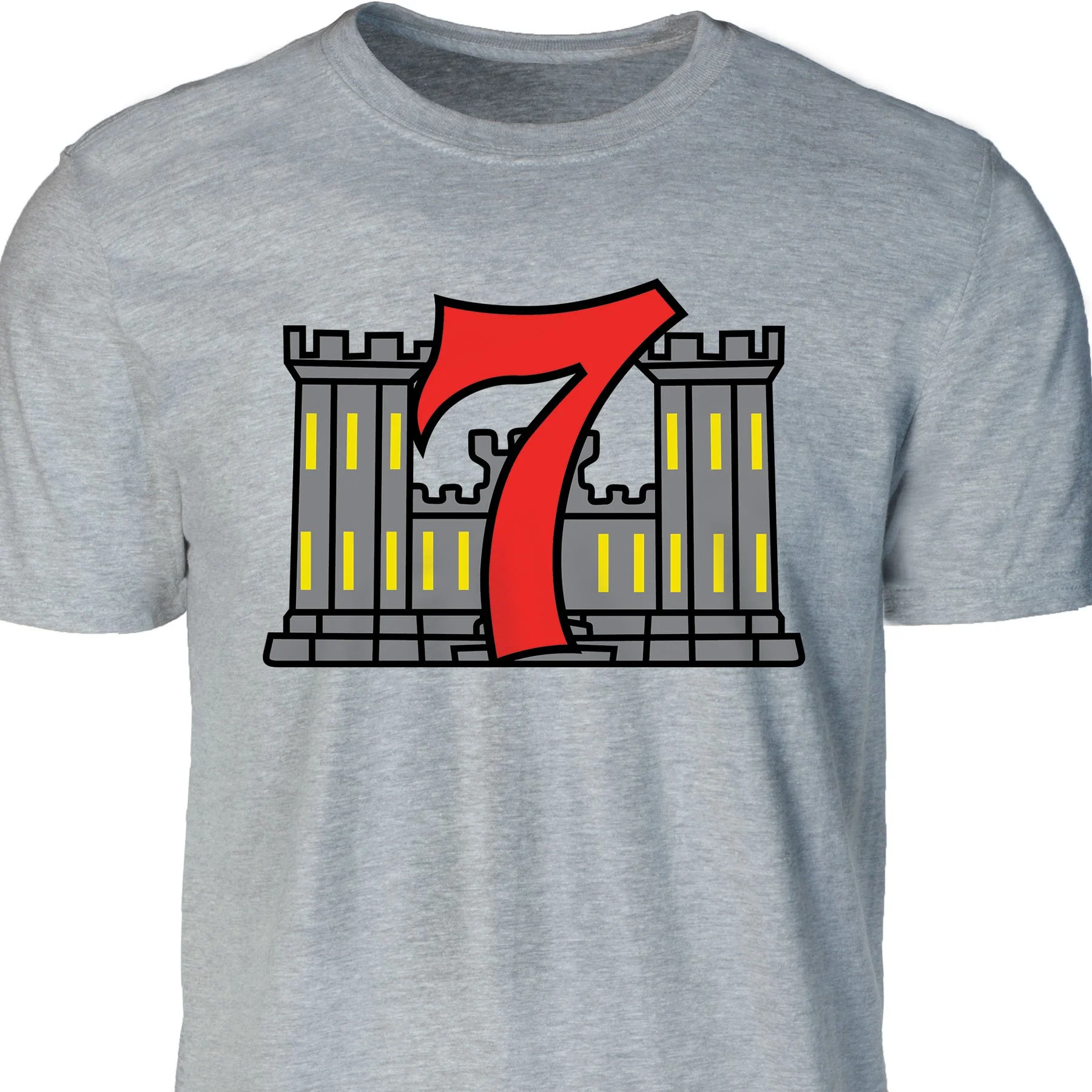 7th Engineers Battalion T-shirt - Image 2