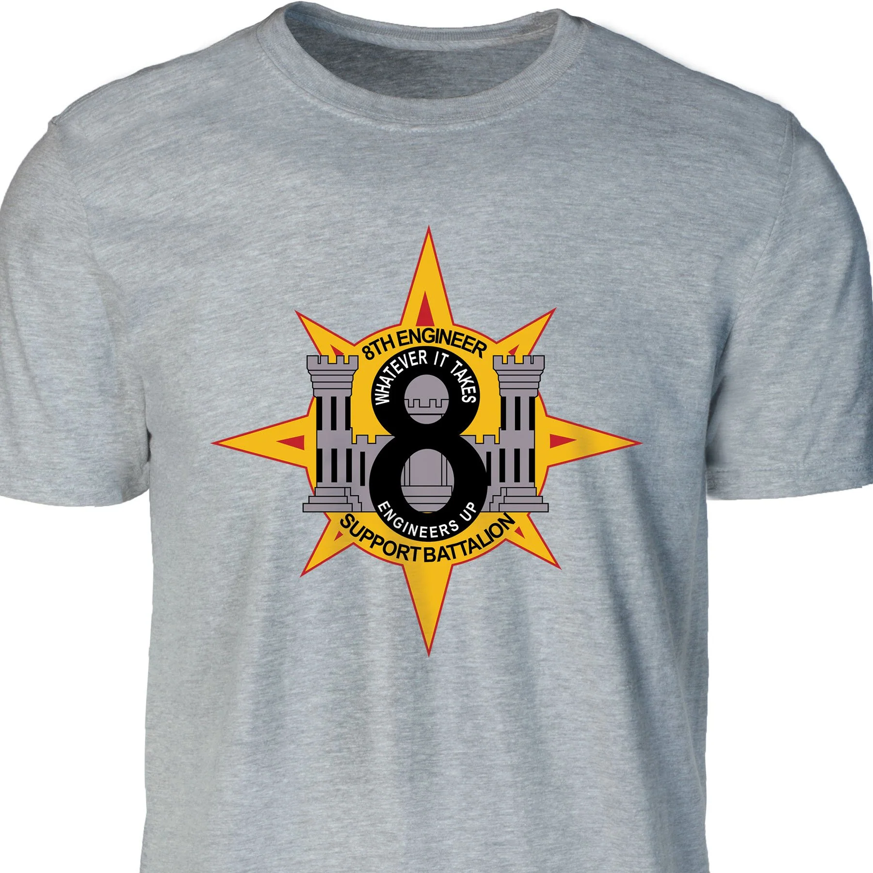 8th Engineer Battalion T-shirt - Image 2