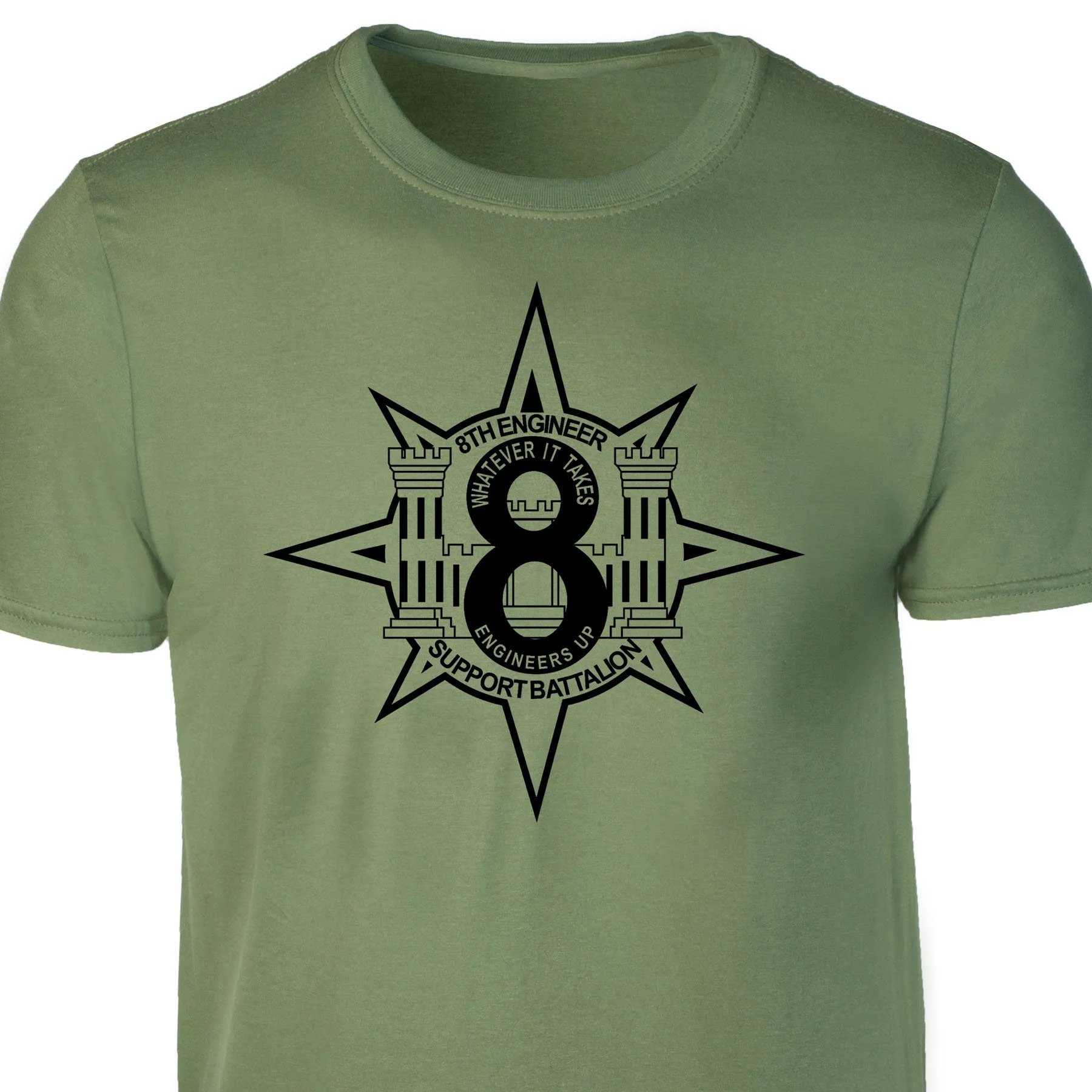 8th Engineer Battalion T-shirt - Image 3