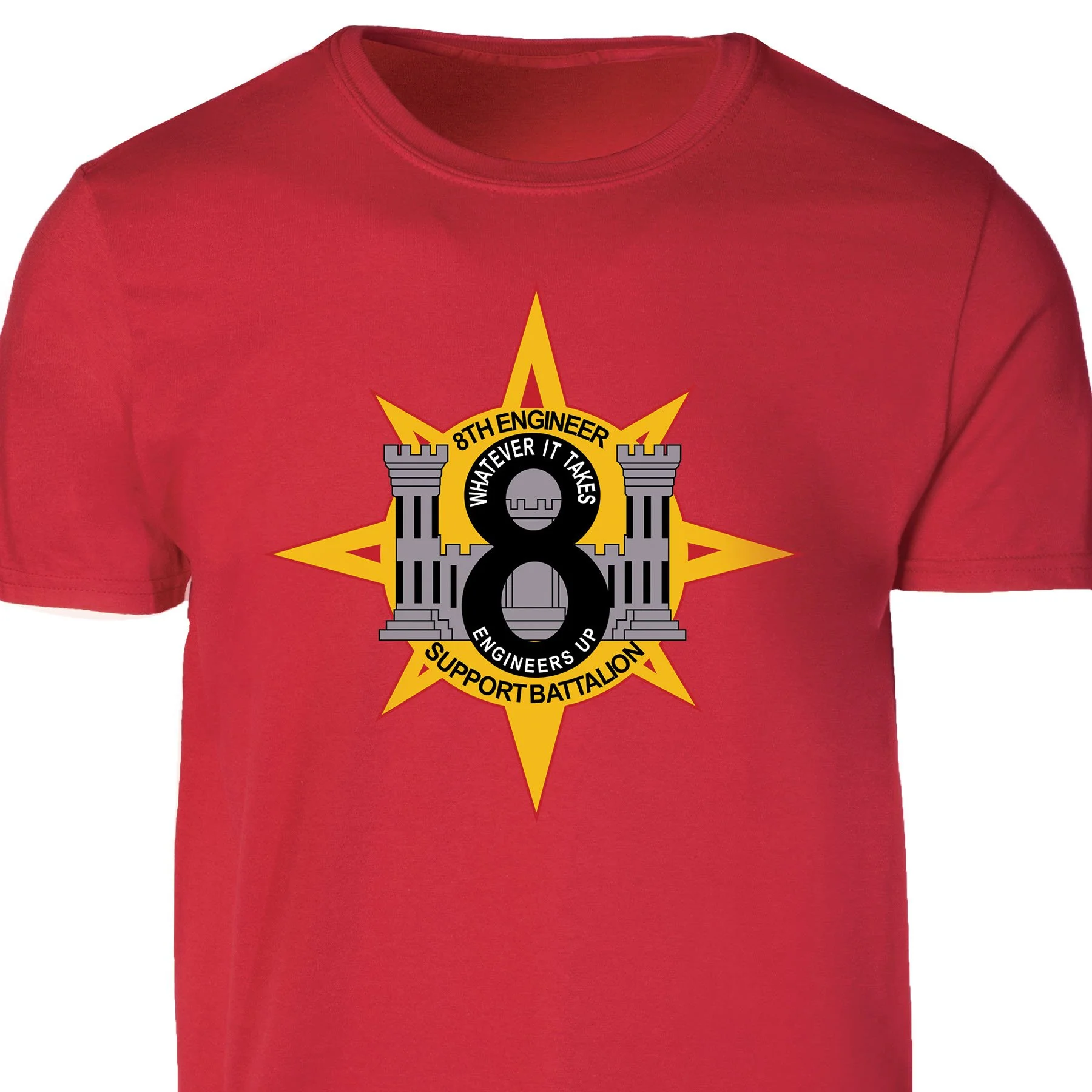 8th Engineer Battalion T-shirt - Image 4
