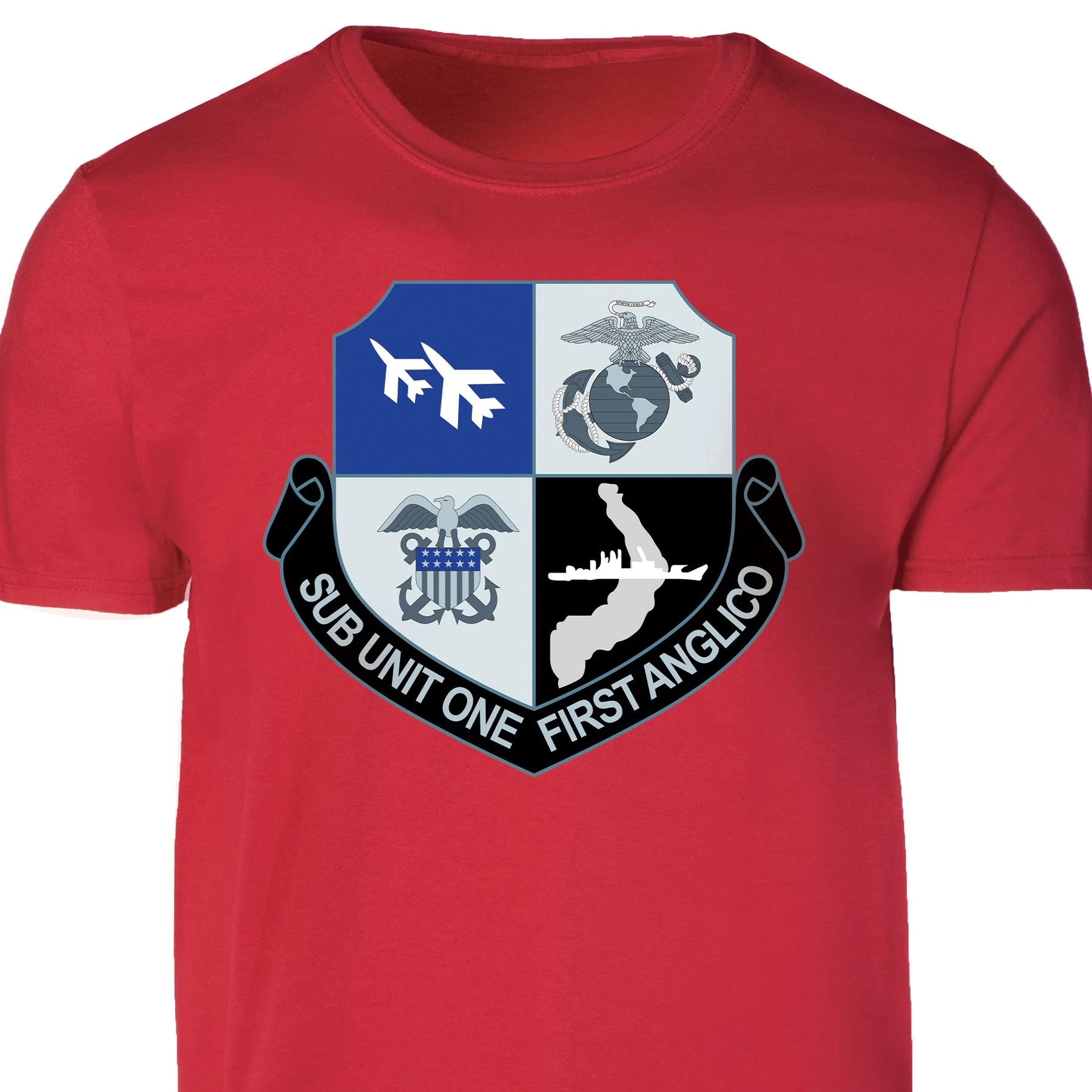 SU-1 1st Anglico T-shirt - Image 4