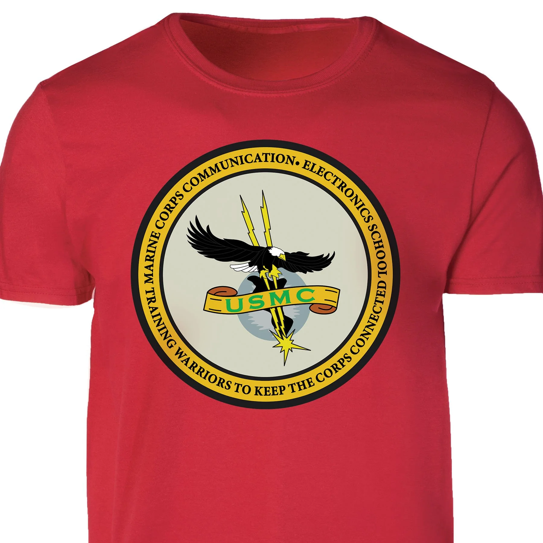 MCCES (Marine Corps Communications Electronics School) T-shirt - Image 4