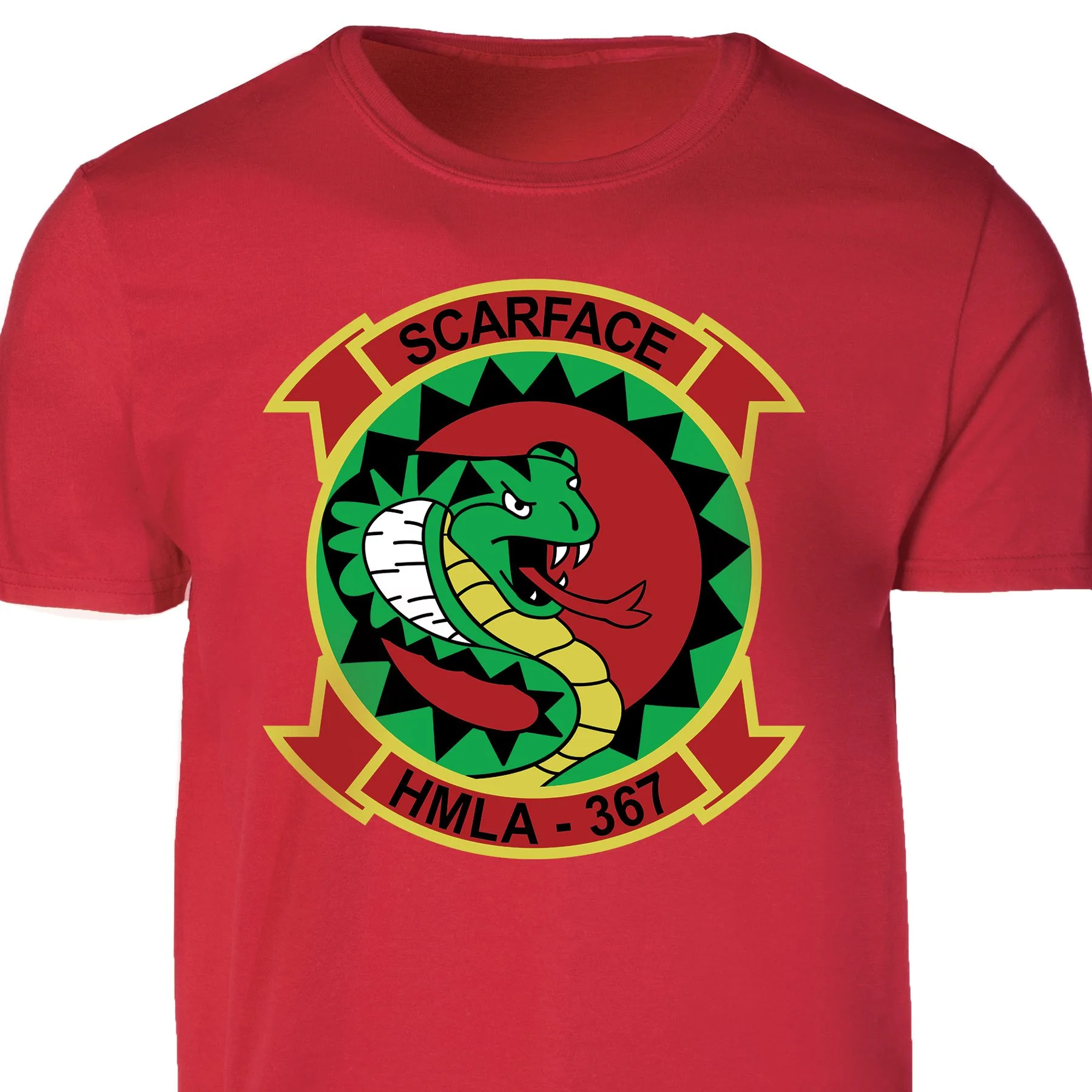 HMLA-367 Scarface T-shirt - Image 4
