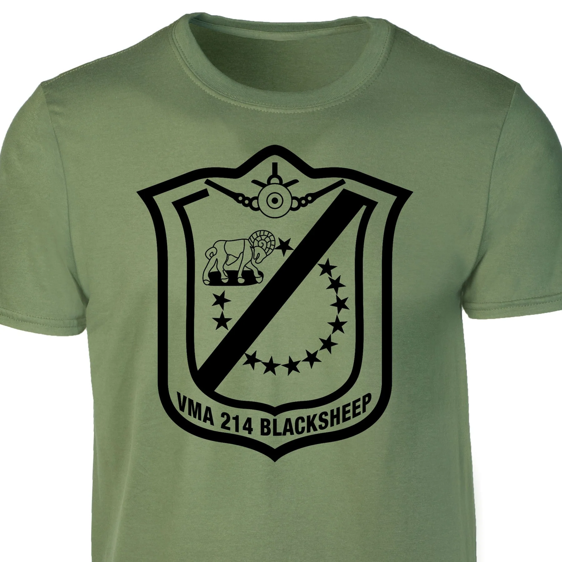 VMA-214 Blacksheep T-shirt - Image 3