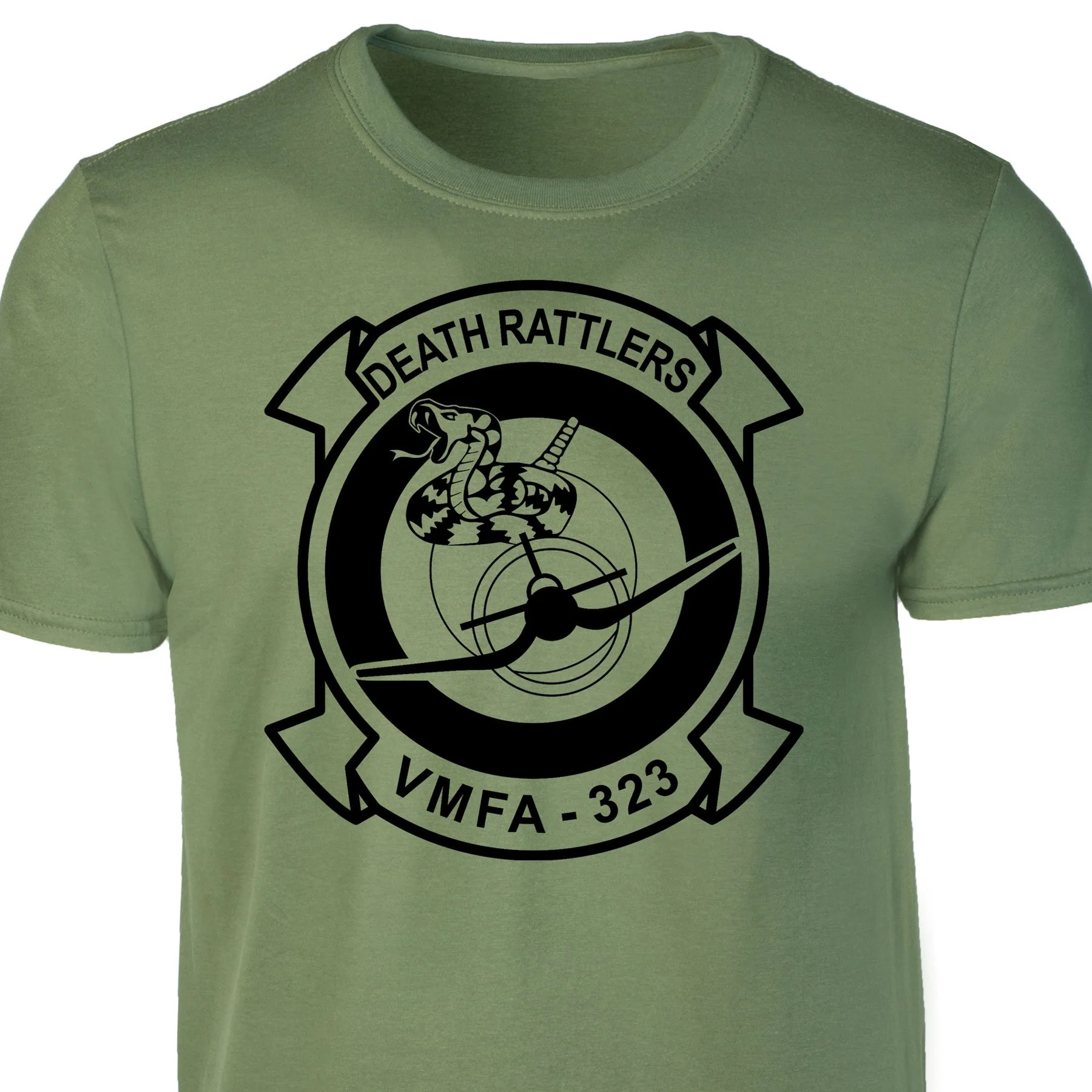 VMFA-323 Death Rattlers T-shirt - Image 3