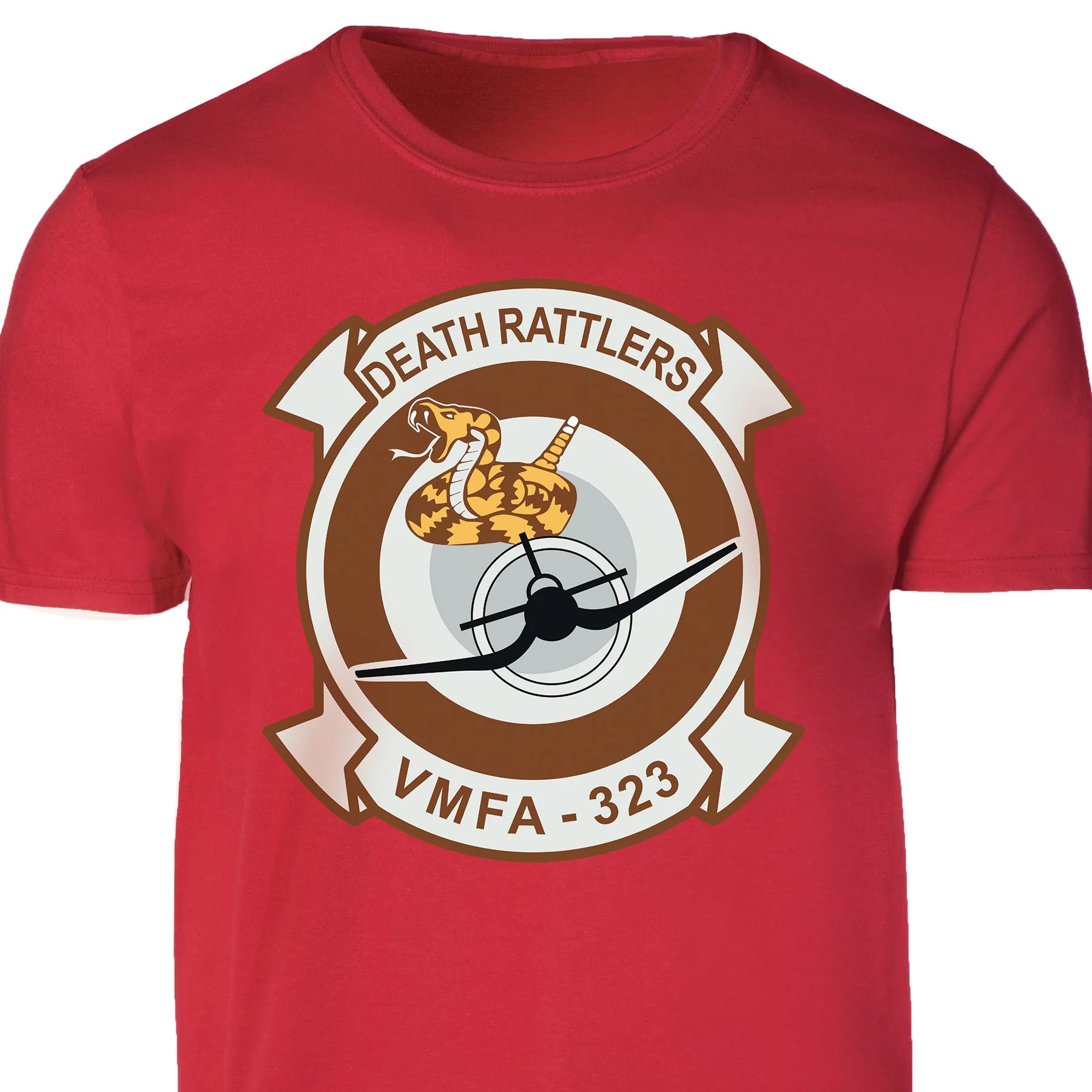 VMFA-323 Death Rattlers T-shirt - Image 4