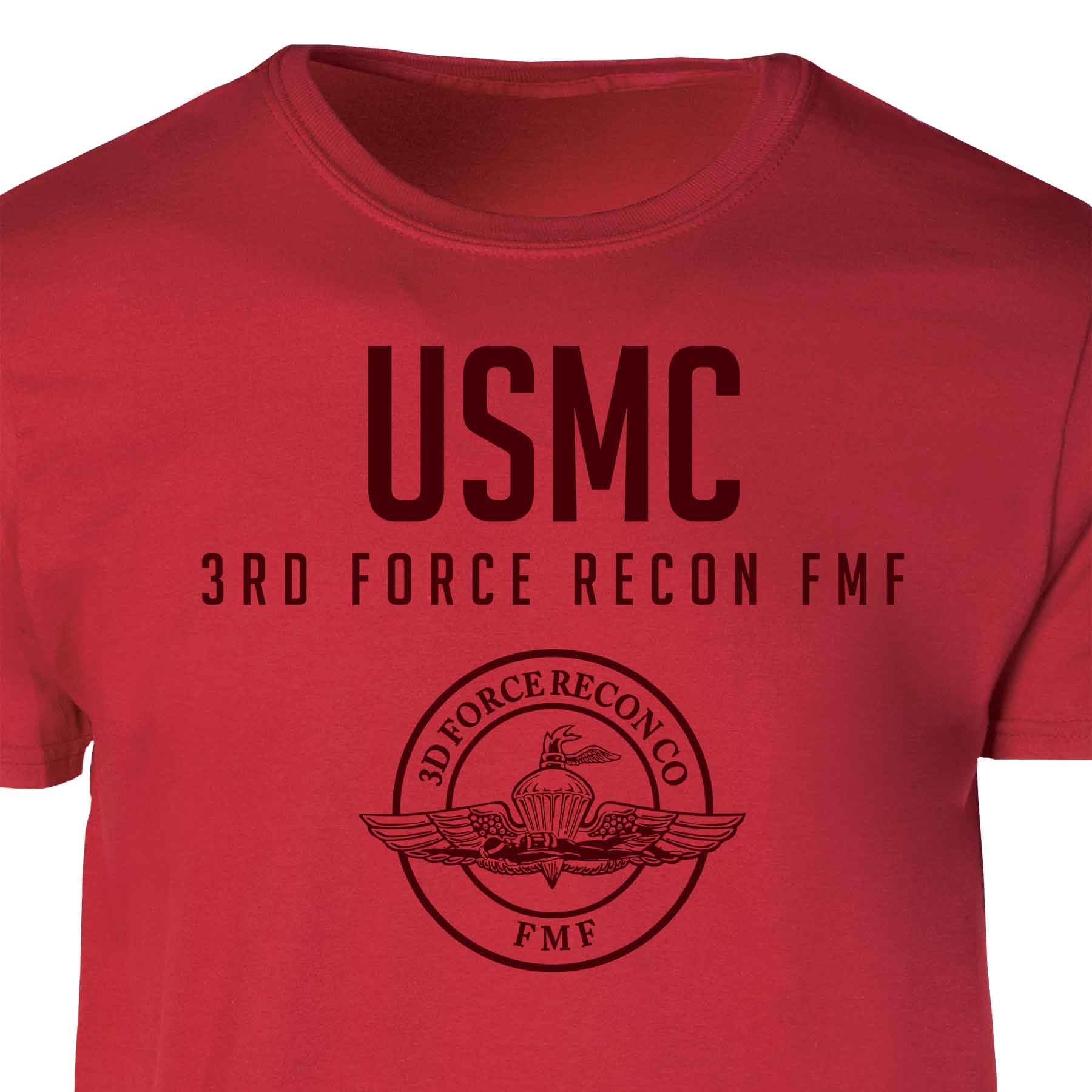 3rd Force Recon FMF Tonal Patch Graphic T-shirt - Image 2