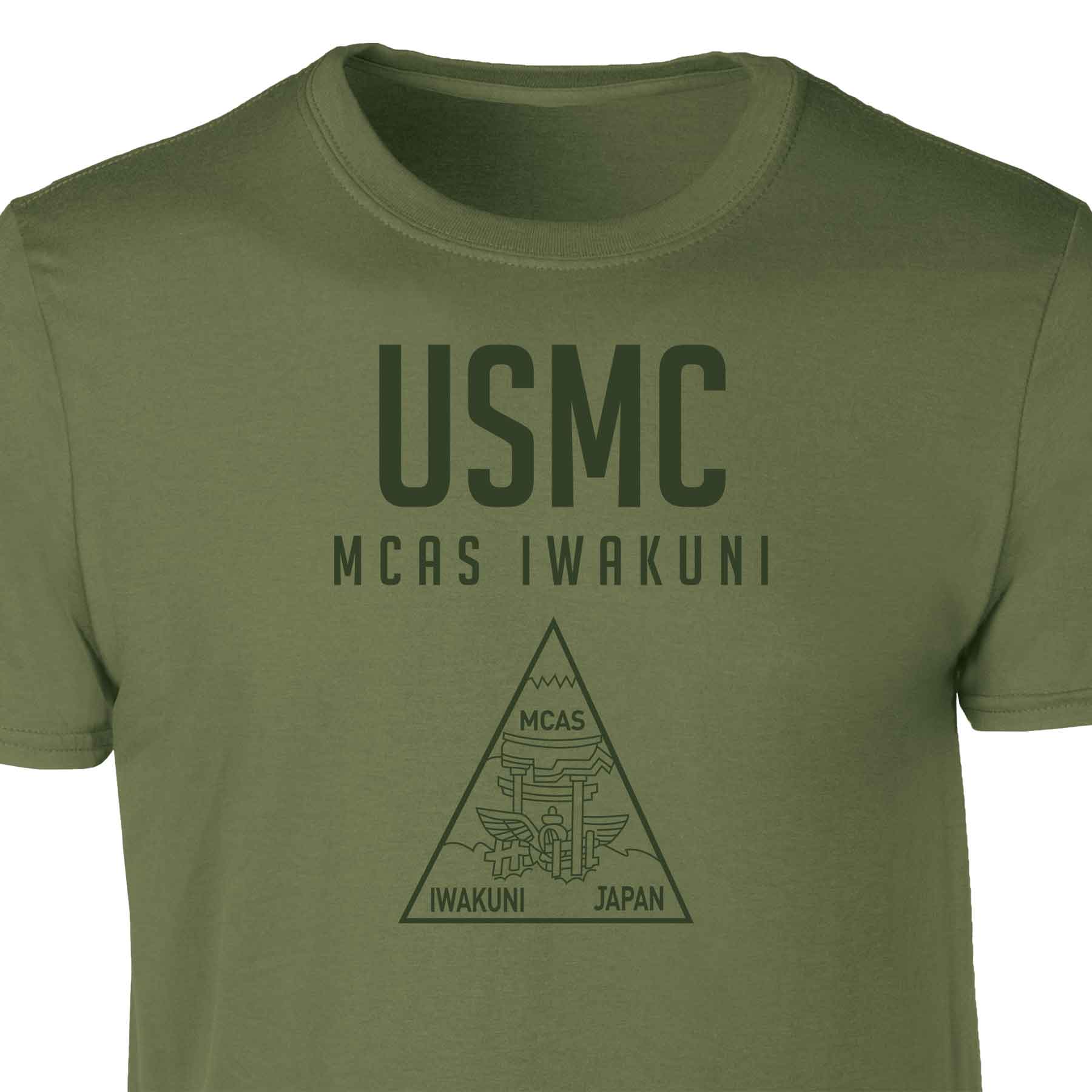 MCAS Iwakuni Tonal Patch Graphic T-shirt - Image 2