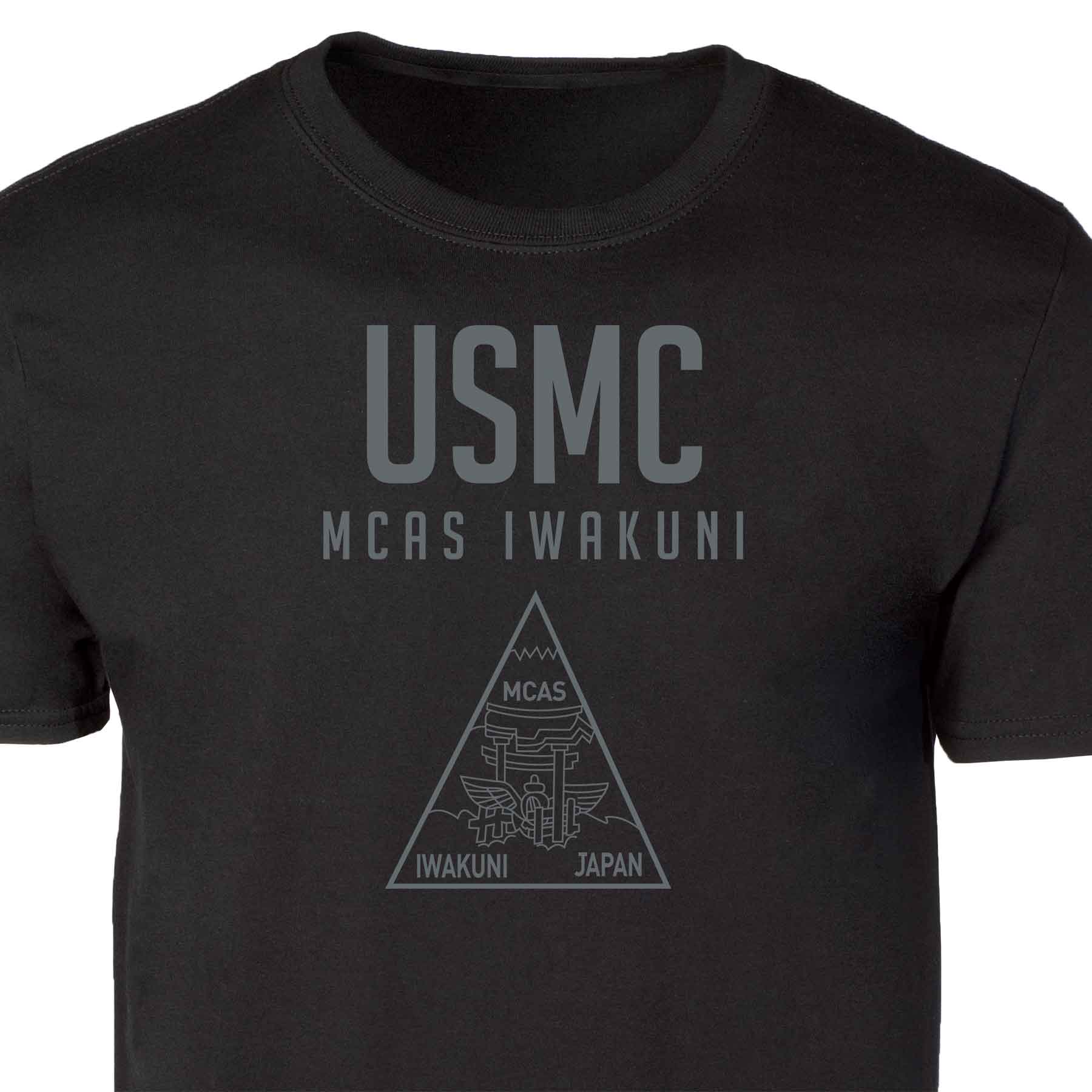 MCAS Iwakuni Tonal Patch Graphic T-shirt - Image 4