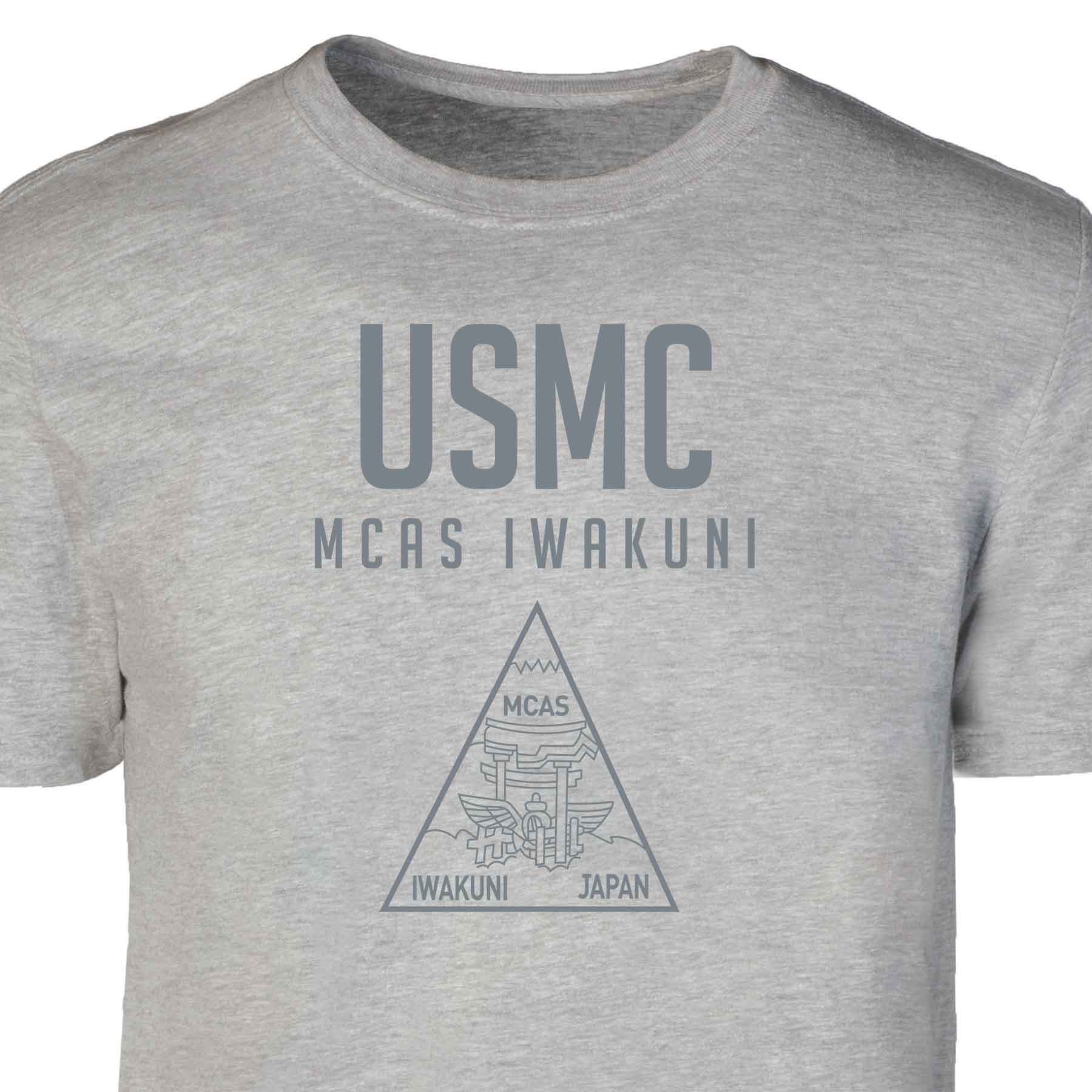 MCAS Iwakuni Tonal Patch Graphic T-shirt - Image 5