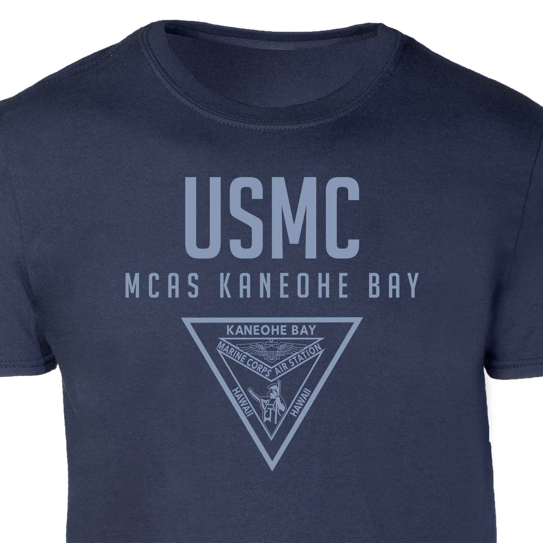 MCAS Kaneohe Bay Tonal Patch Graphic T-shirt - Image 5