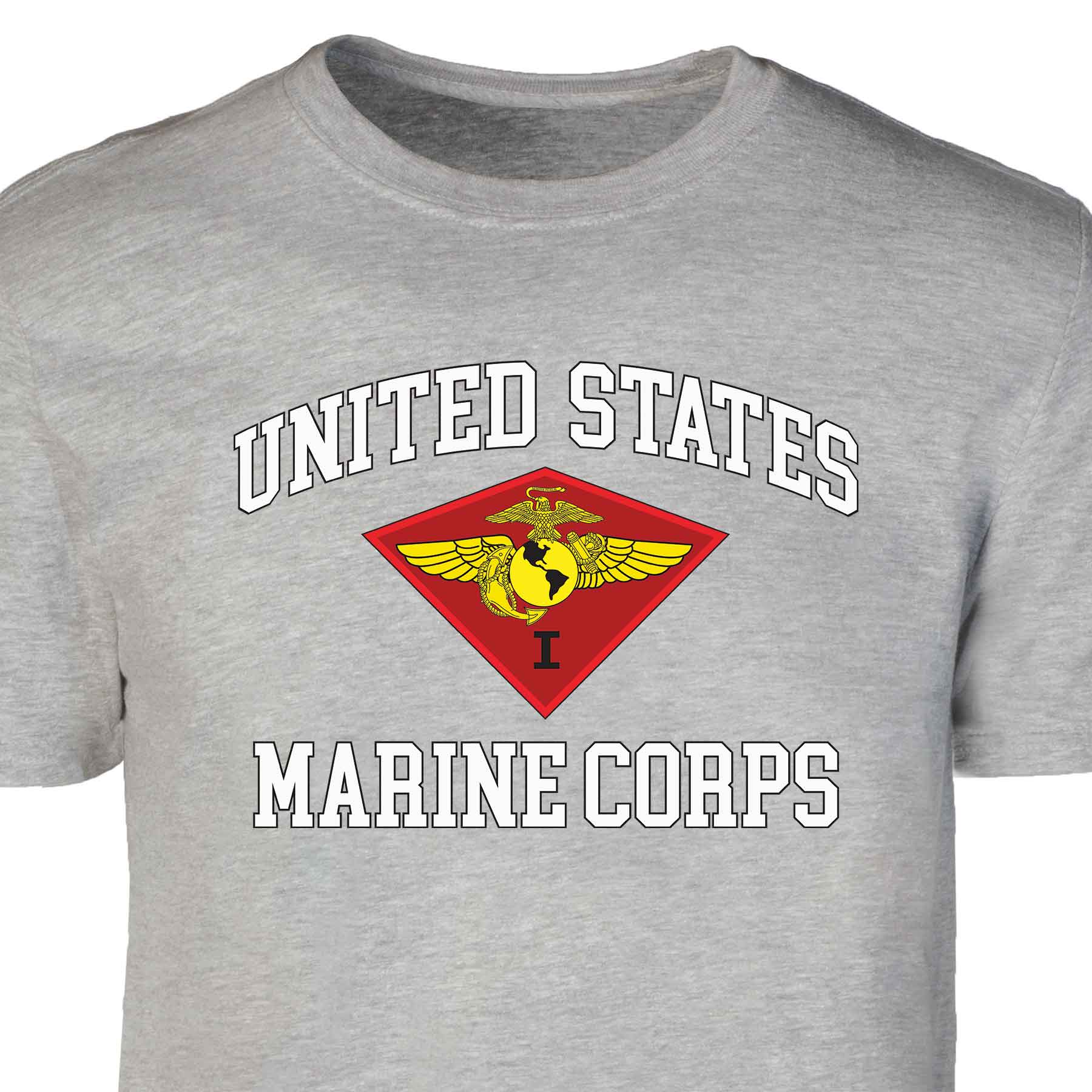 1st Marine Air Wing USMC Patch Graphic T-shirt