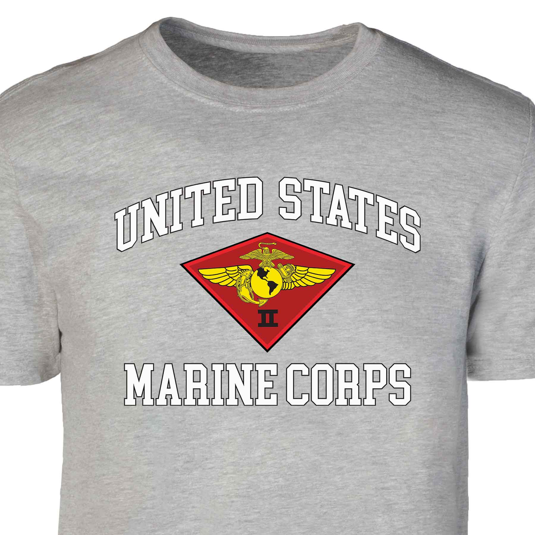 2nd Marine Air Wing USMC Patch Graphic T-shirt