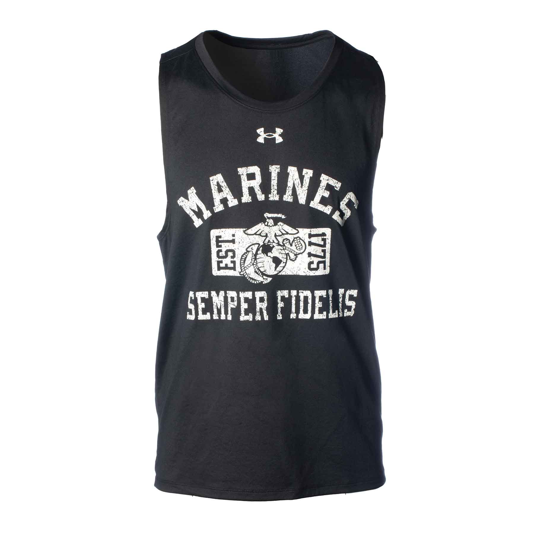 Under Armour Marines Est. 1775 Tech Sleeveless T-shirt