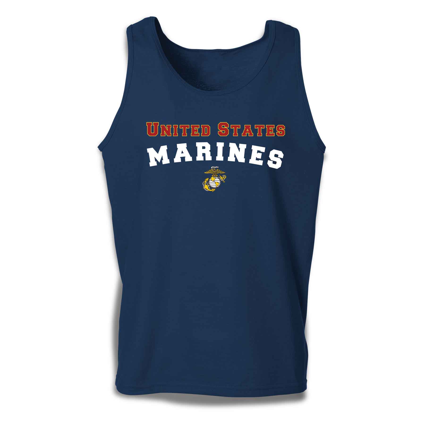 United States Marines Tank Top - Navy
