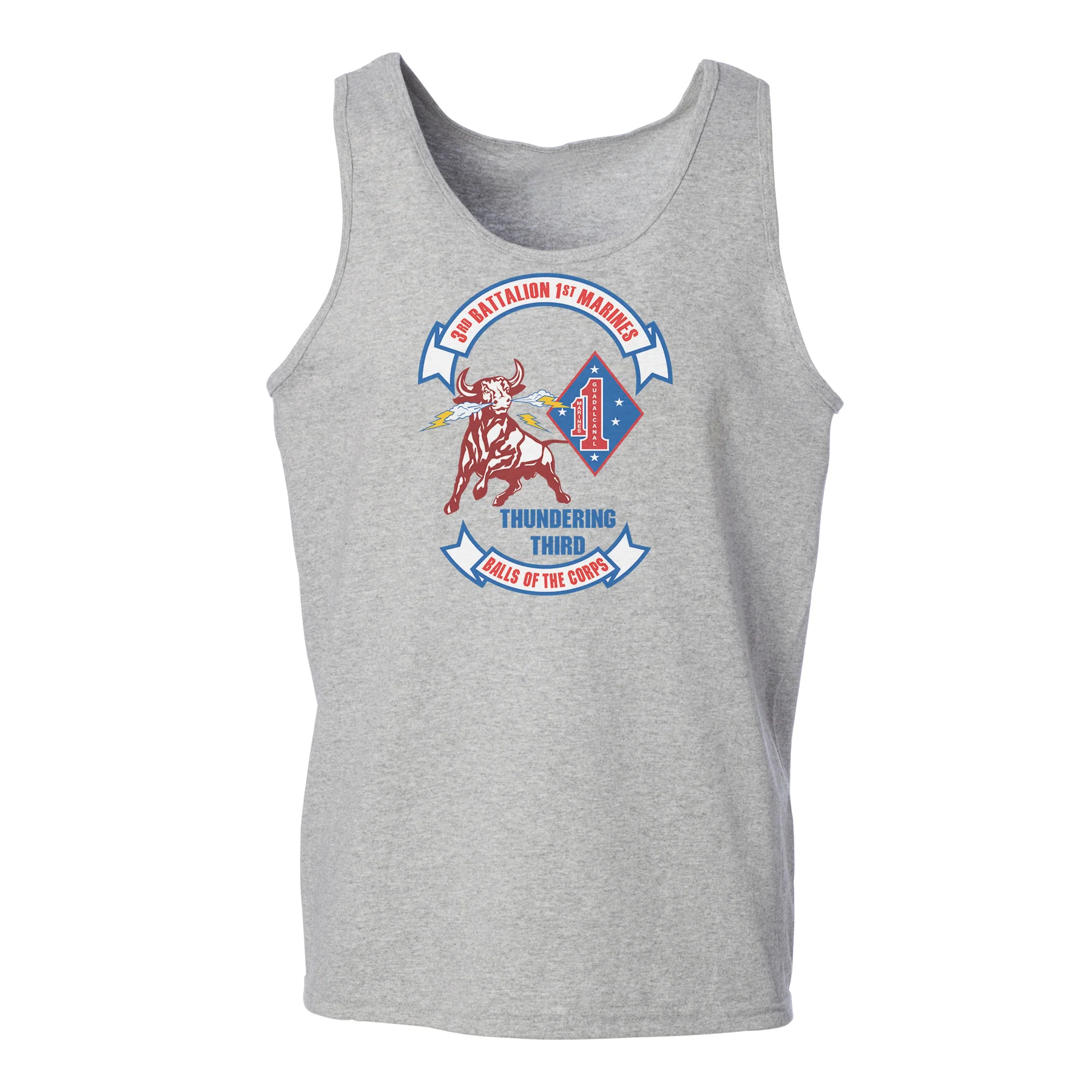 3rd Battalion 1st Marines Tank Top - Image 2