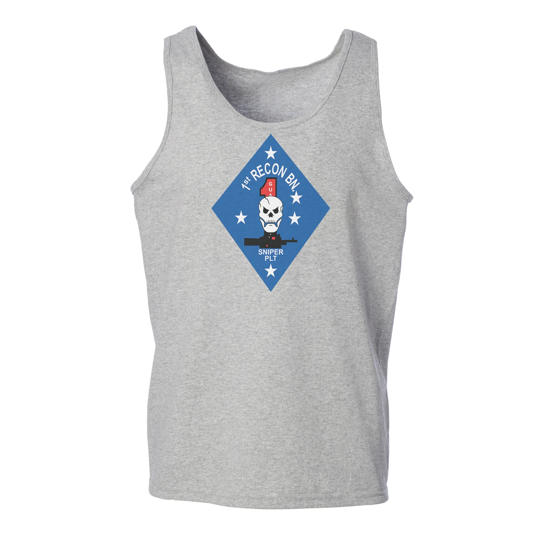 1st Recon Battalion Sniper Platoon Tank Top - Image 2
